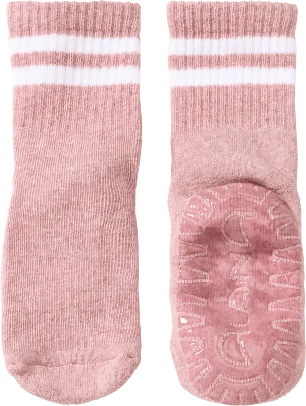 ALANA Stoppersocken mit Ripp-Struktur, rosa, Gr. 23/24