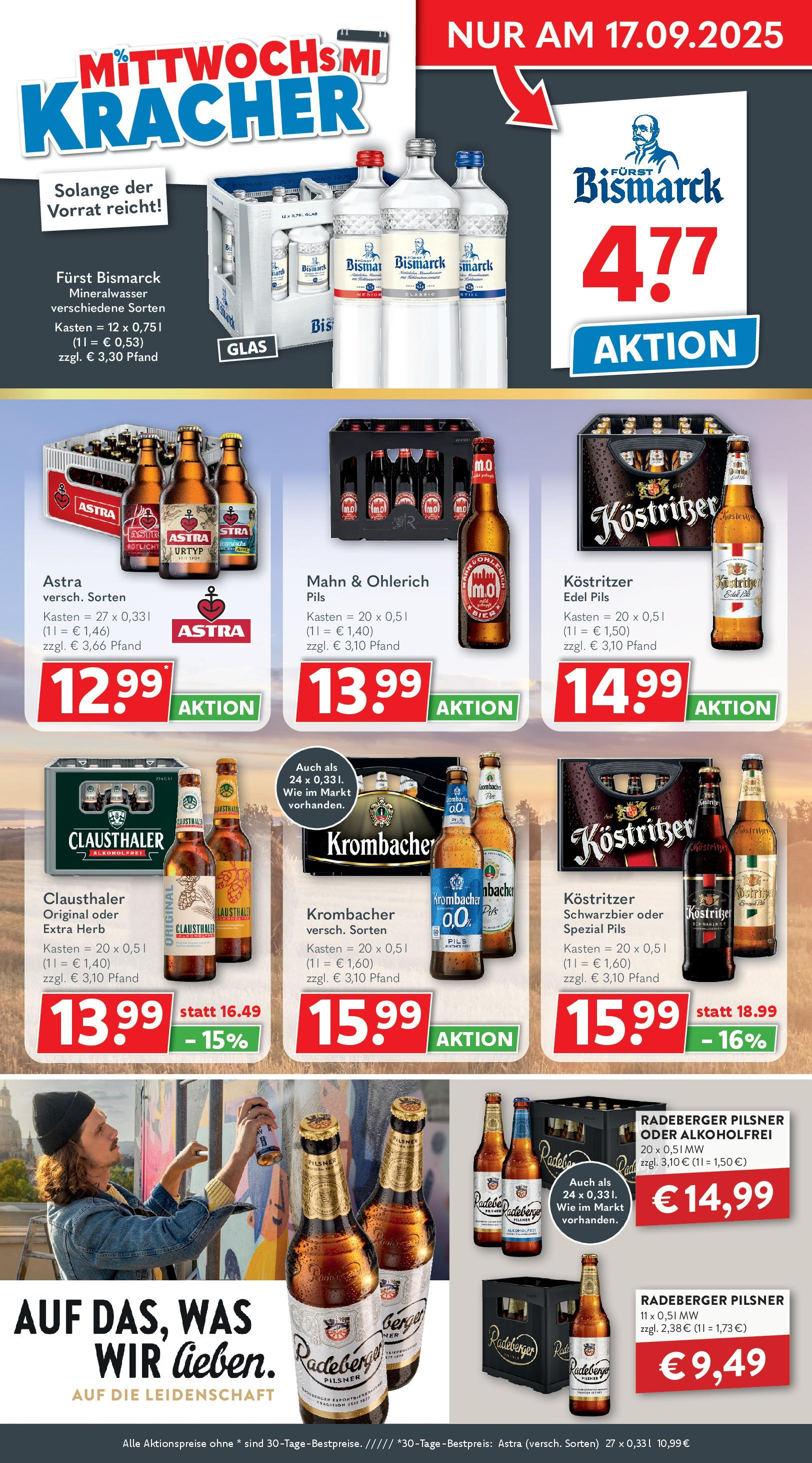 Getränkeland - Getränkeland: Getränkeangebote (ab 14.09.2025) zum Blättern | Seite: 2 | Produkte: Kostritzer, Bier, Pils, Krombacher