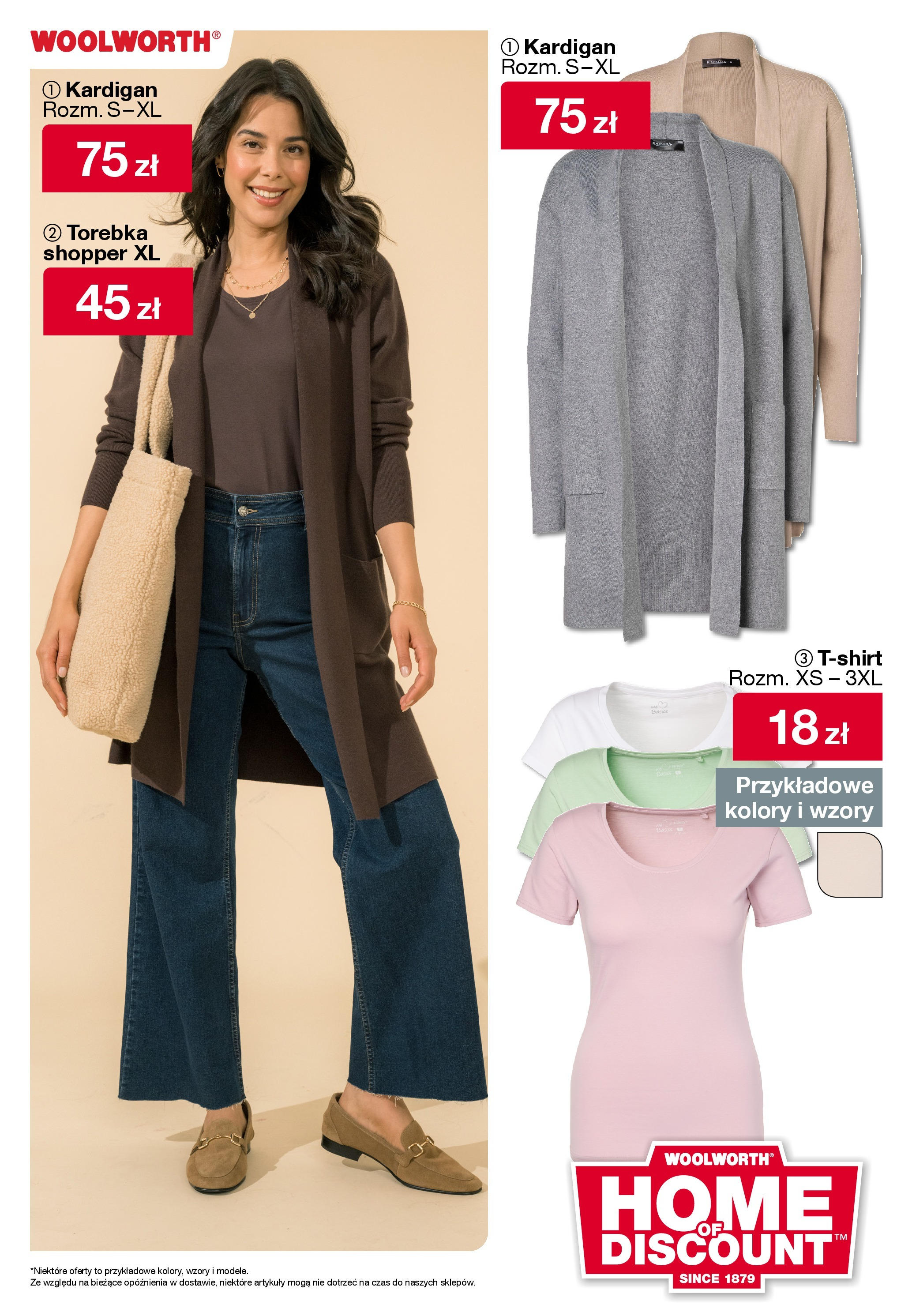 Woolworth - Woolworth: Tygodniowe targi od (11.09.2025 - 22.09.2025) | Strona: 6 | Produkty: Torebka, Kardigan Woolworth - Woolworth: Tygodniowe targi od (11.09.2025 - 22.09.2025) | Strona: 6 | Produkty: Torebka, Kardigan