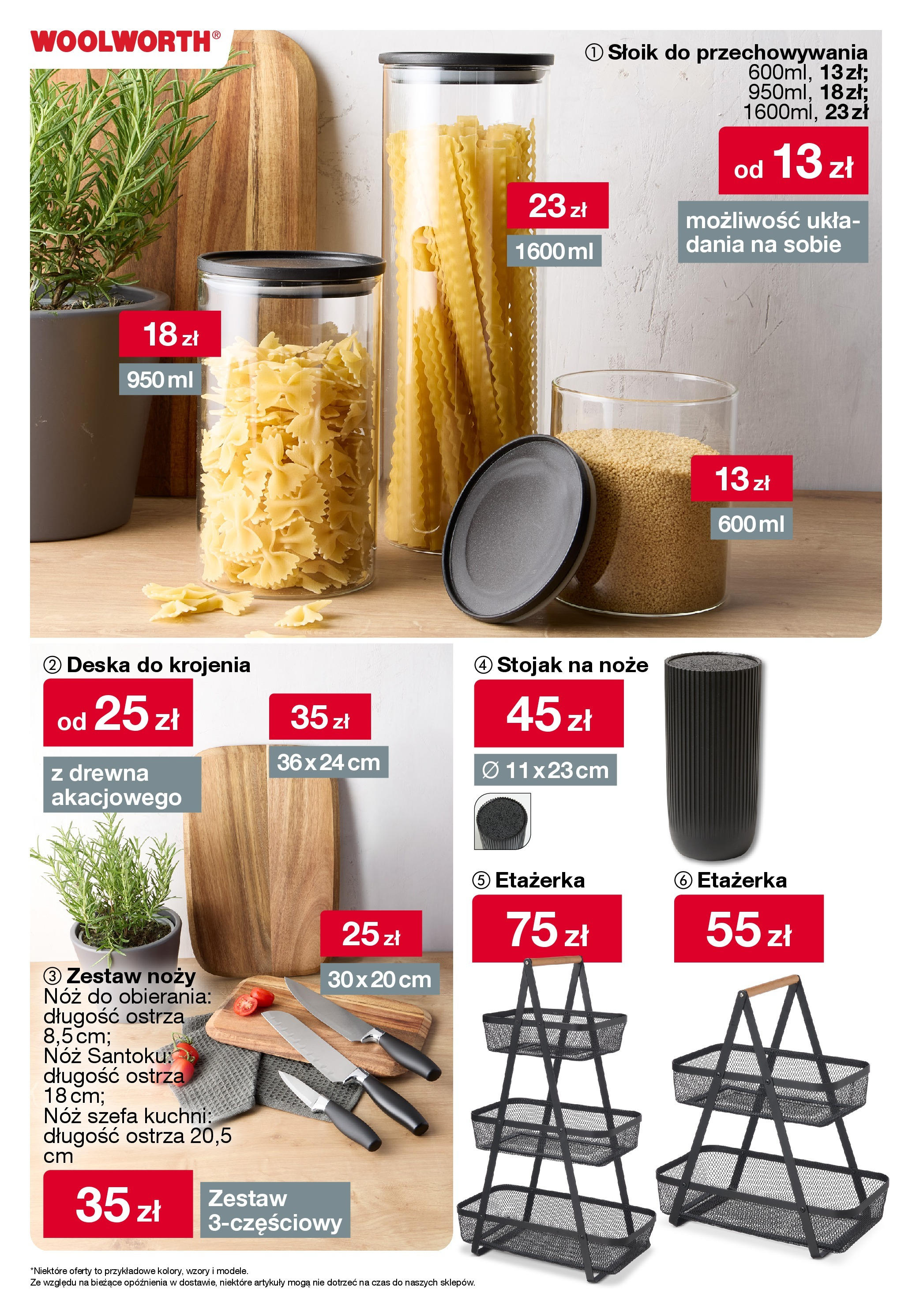 Woolworth - Woolworth: Tygodniowe targi od (11.09.2025 - 22.09.2025) | Strona: 26 | Produkty: Stojak na noże, Deska do krojenia Woolworth - Woolworth: Tygodniowe targi od (11.09.2025 - 22.09.2025) | Strona: 26 | Produkty: Stojak na noże, Deska do krojenia