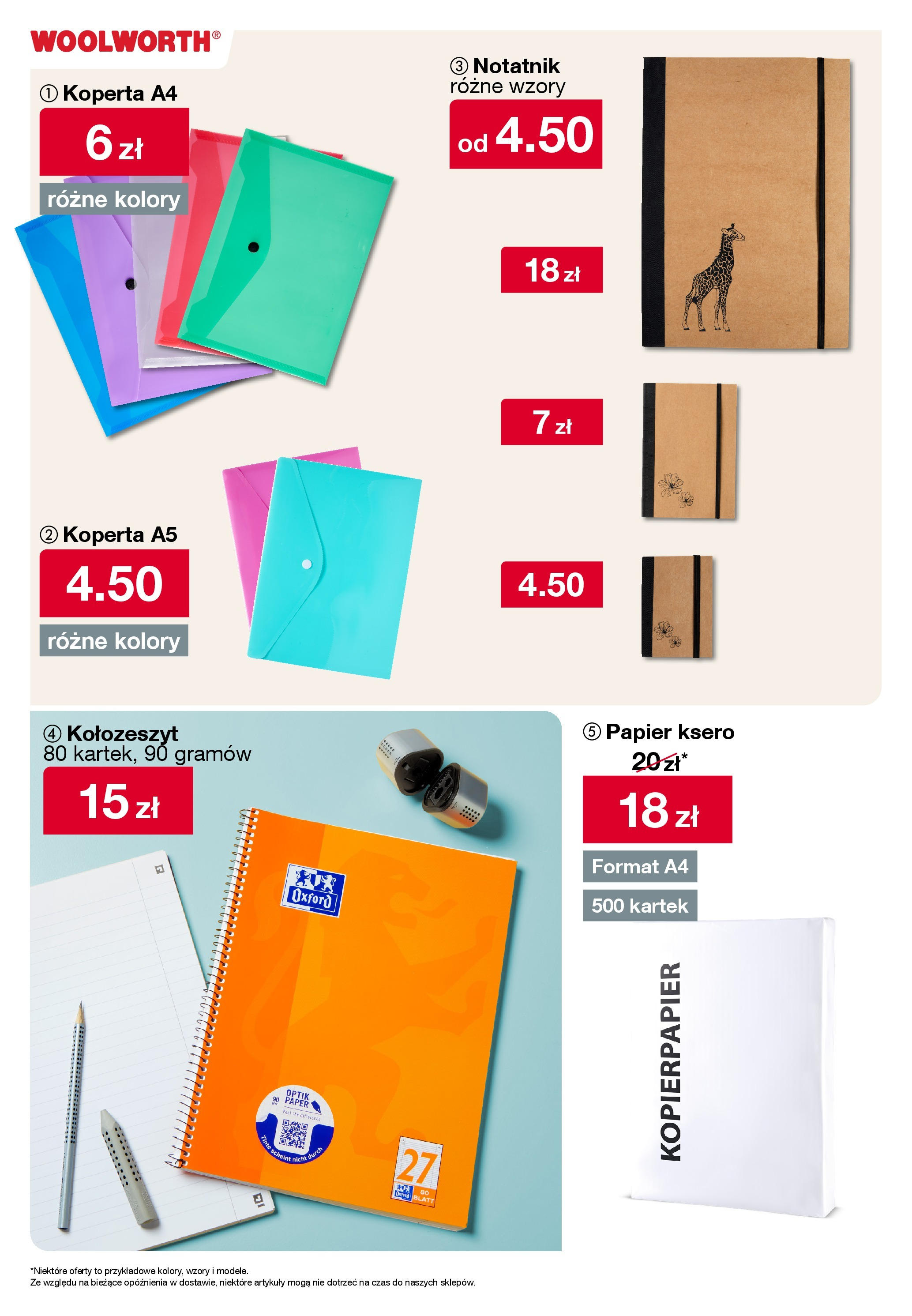 Woolworth - Woolworth: Tygodniowe targi od (11.09.2025 - 22.09.2025) | Strona: 31 | Produkty: Papier ksero Woolworth - Woolworth: Tygodniowe targi od (11.09.2025 - 22.09.2025) | Strona: 31 | Produkty: Papier ksero