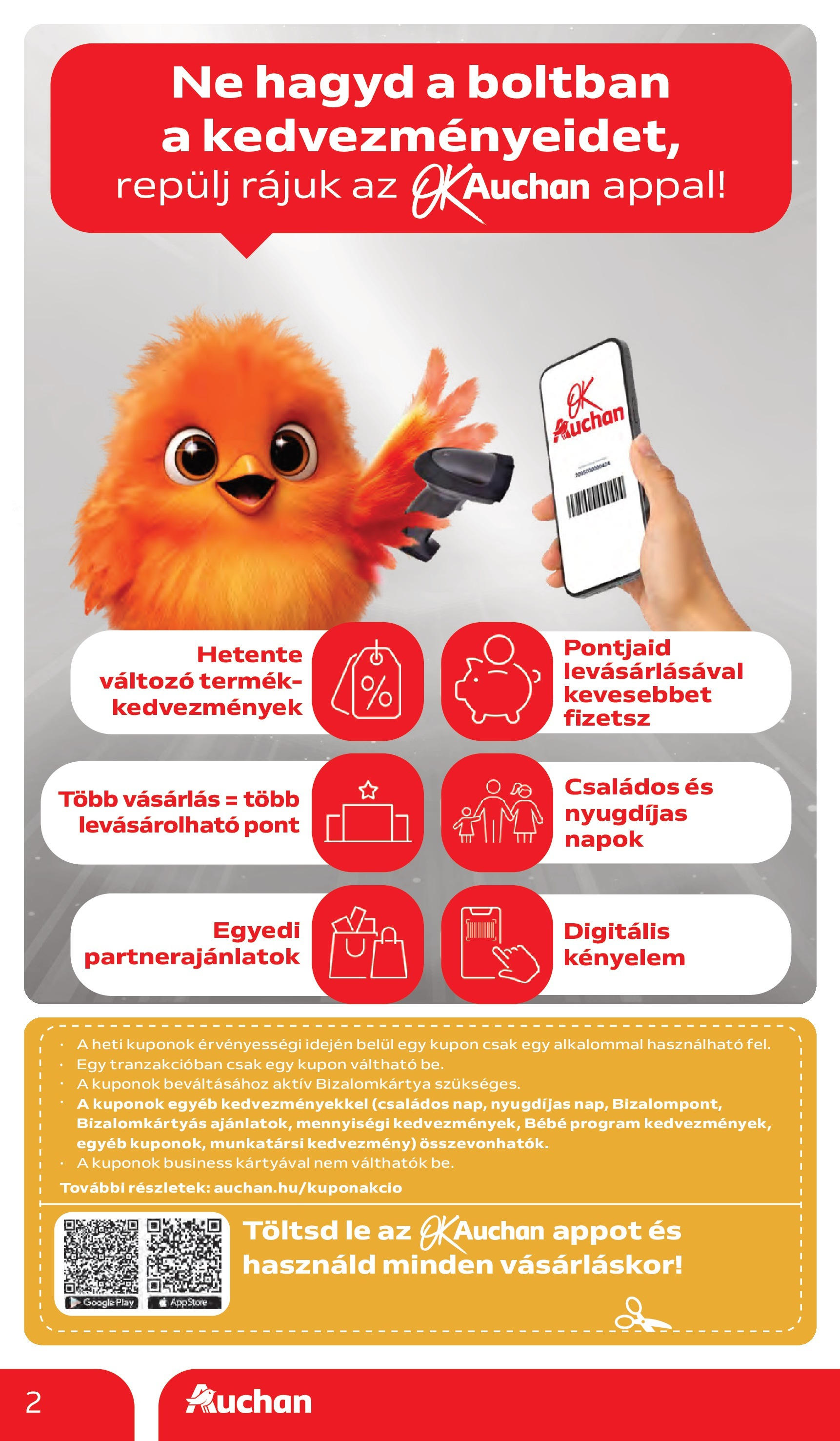 Auchan - Auchan újság érvényessége 09.17.-ig - 2025.09.10. -tól/töl > akció, lapozható szórólap 🛍️ | Oldal: 2