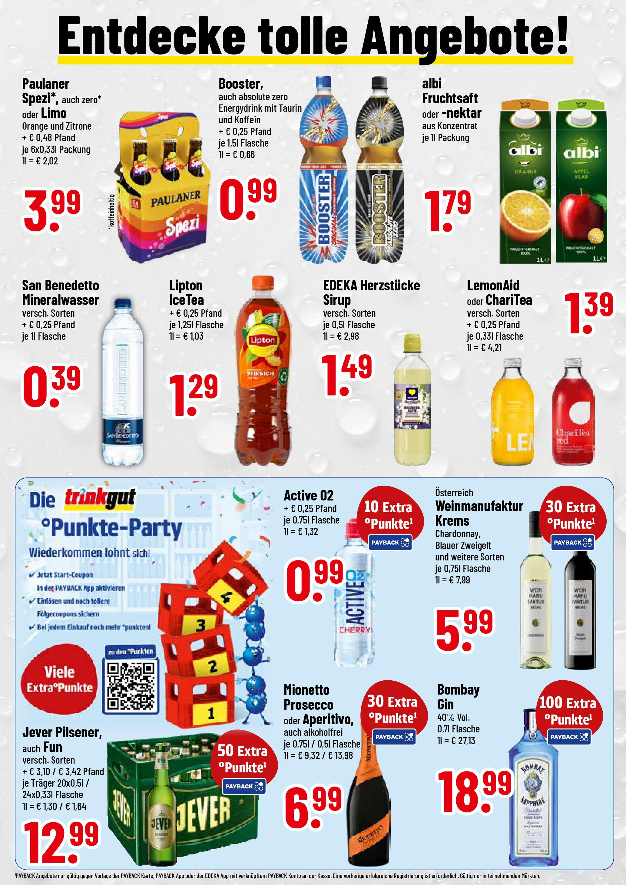 Trinkgut - trinkgut: Wochenangebote (ab 14.09.2025) » Angebote online | Seite: 2 | Produkte: Sirup, Wein, Fruchtsaft, Paulaner