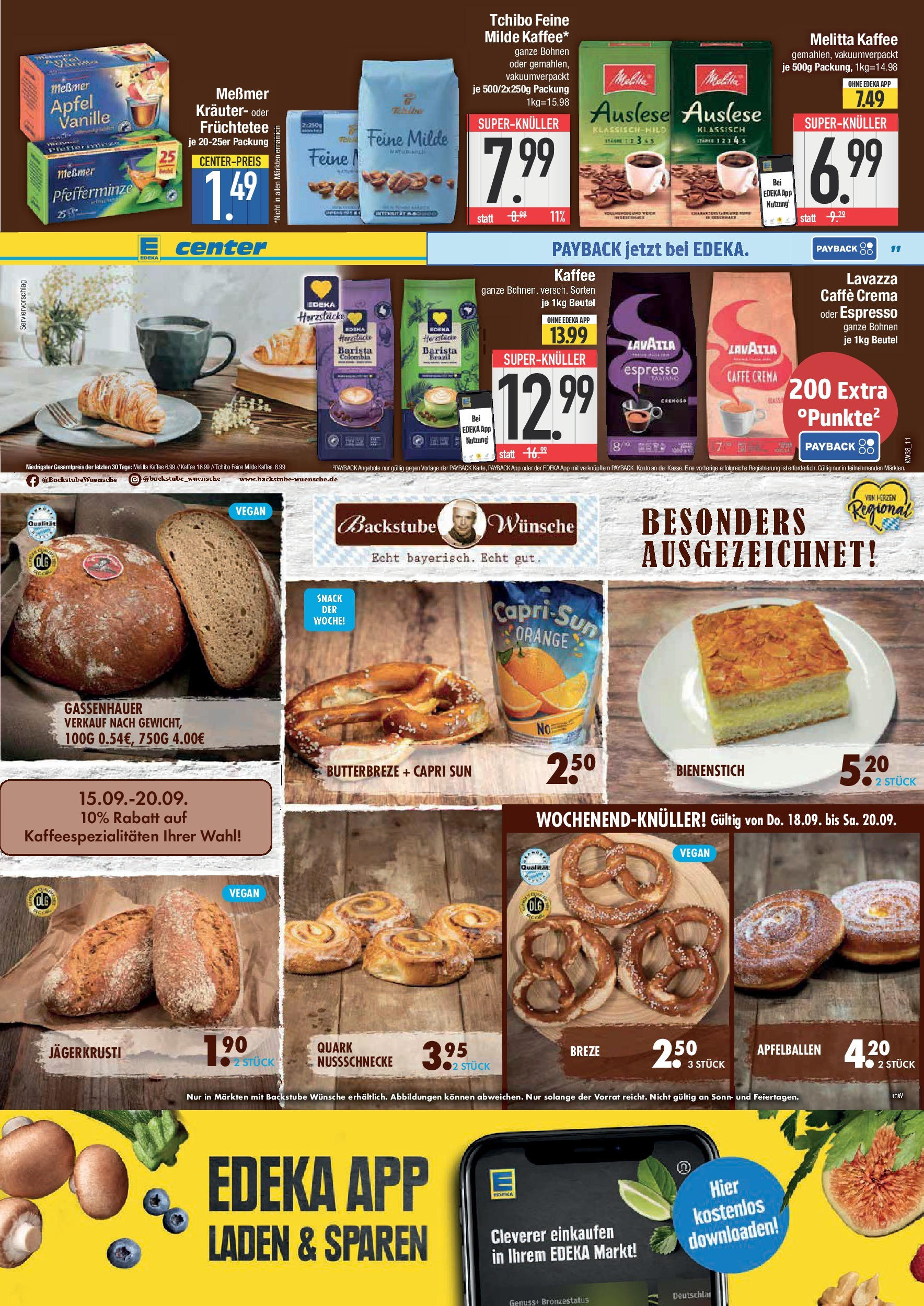 Edeka prospekt Bad Reichenhall	 (ab 14.09.2025) » Angebote Online | Seite: 11
