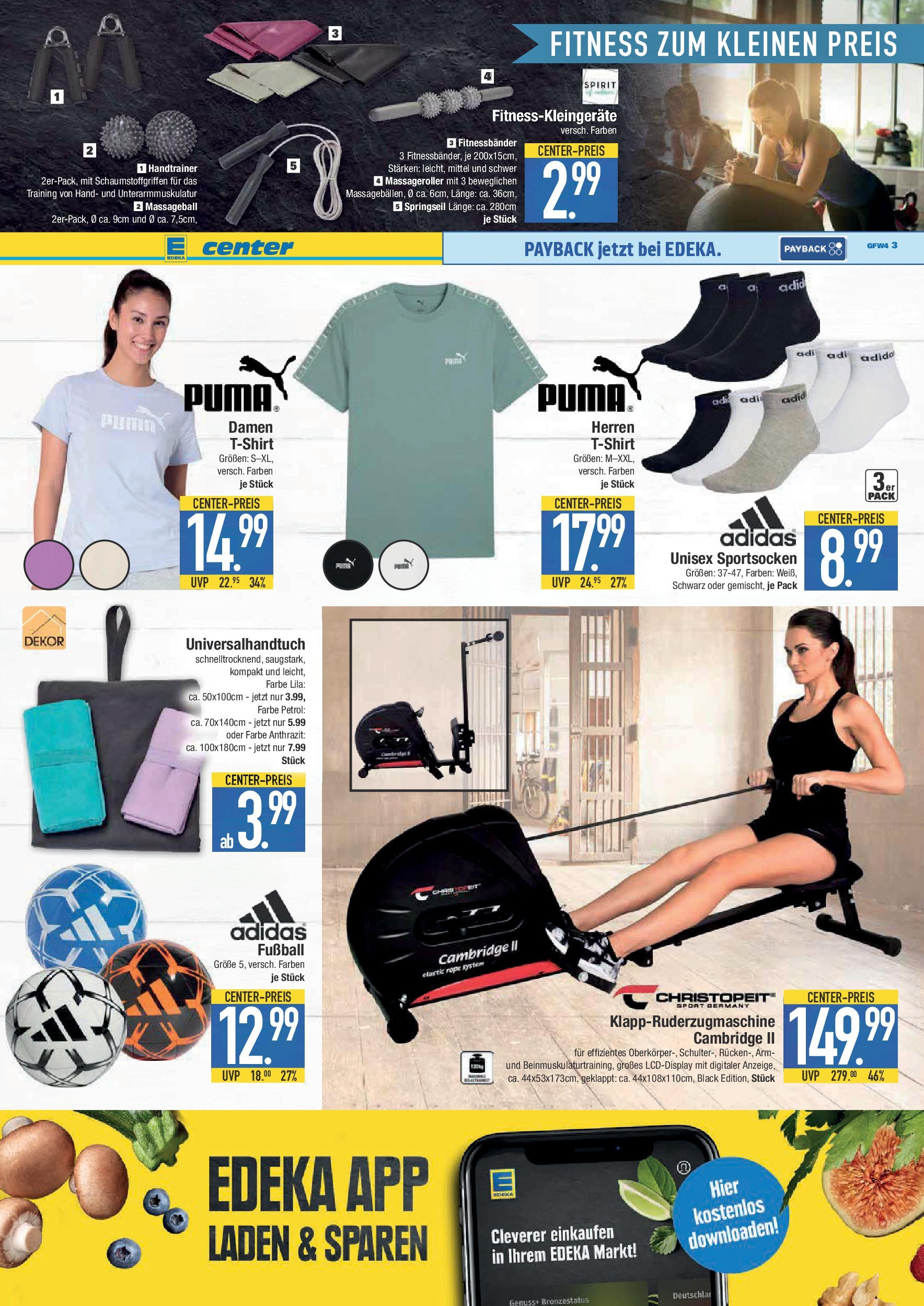 Edeka prospekt Weißenburg	 (ab 14.09.2025) » Angebote Online | Seite: 21 | Produkte: T-Shirt, Fußball, Football