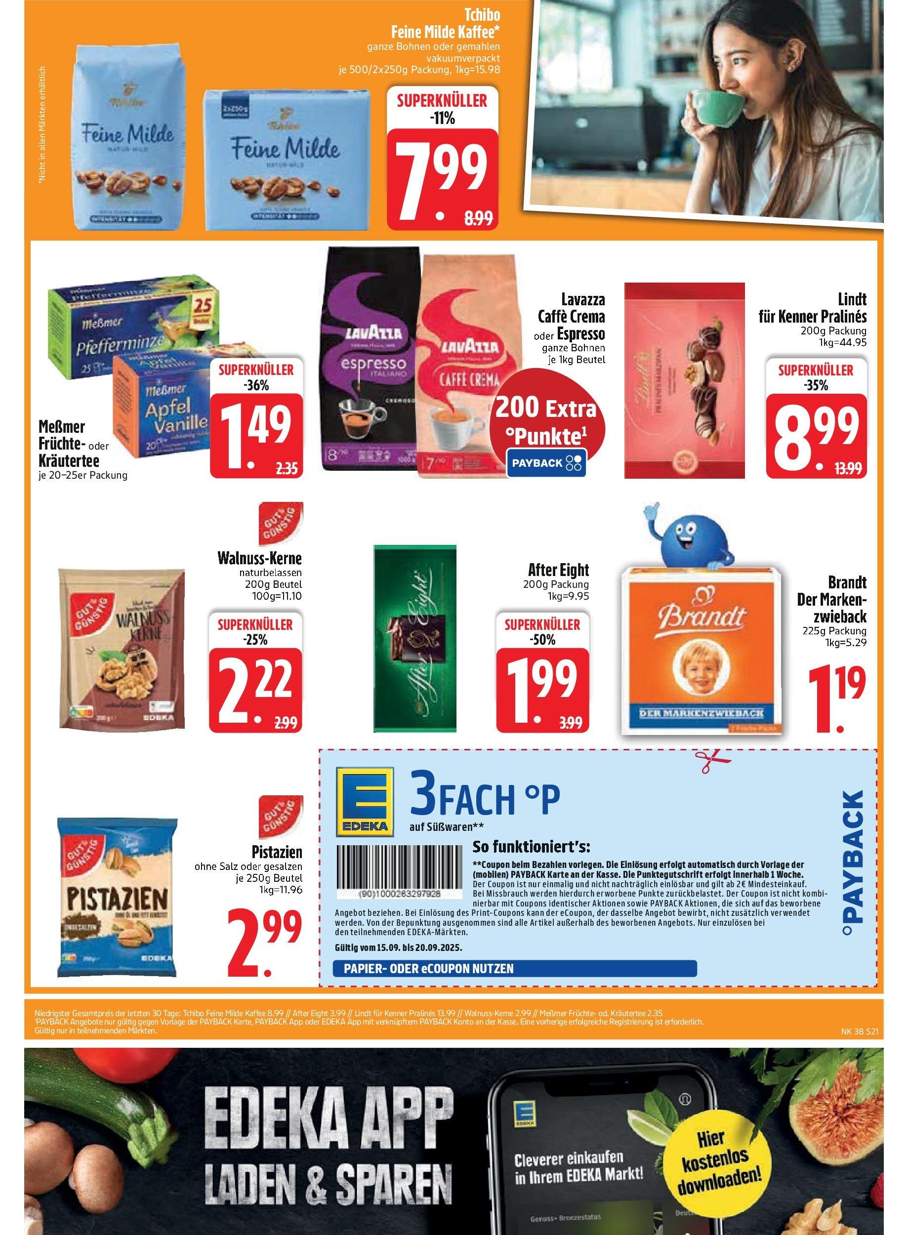 Edeka prospekt Rötz	 (ab 14.09.2025) » Angebote Online | Seite: 23 | Produkte: HP, Lavazza, Kaffee, Messmer