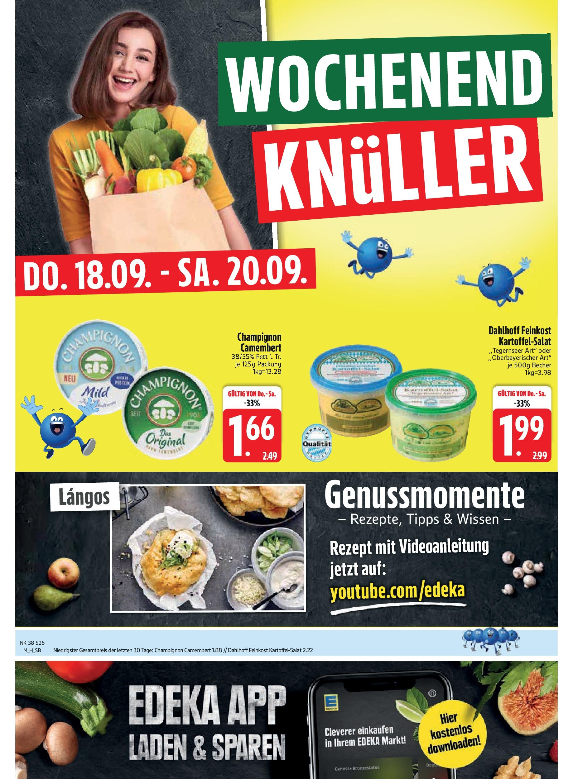 Edeka prospekt Murnau	 (ab 14.09.2025) » Angebote Online | Seite: 28 | Produkte: Salat