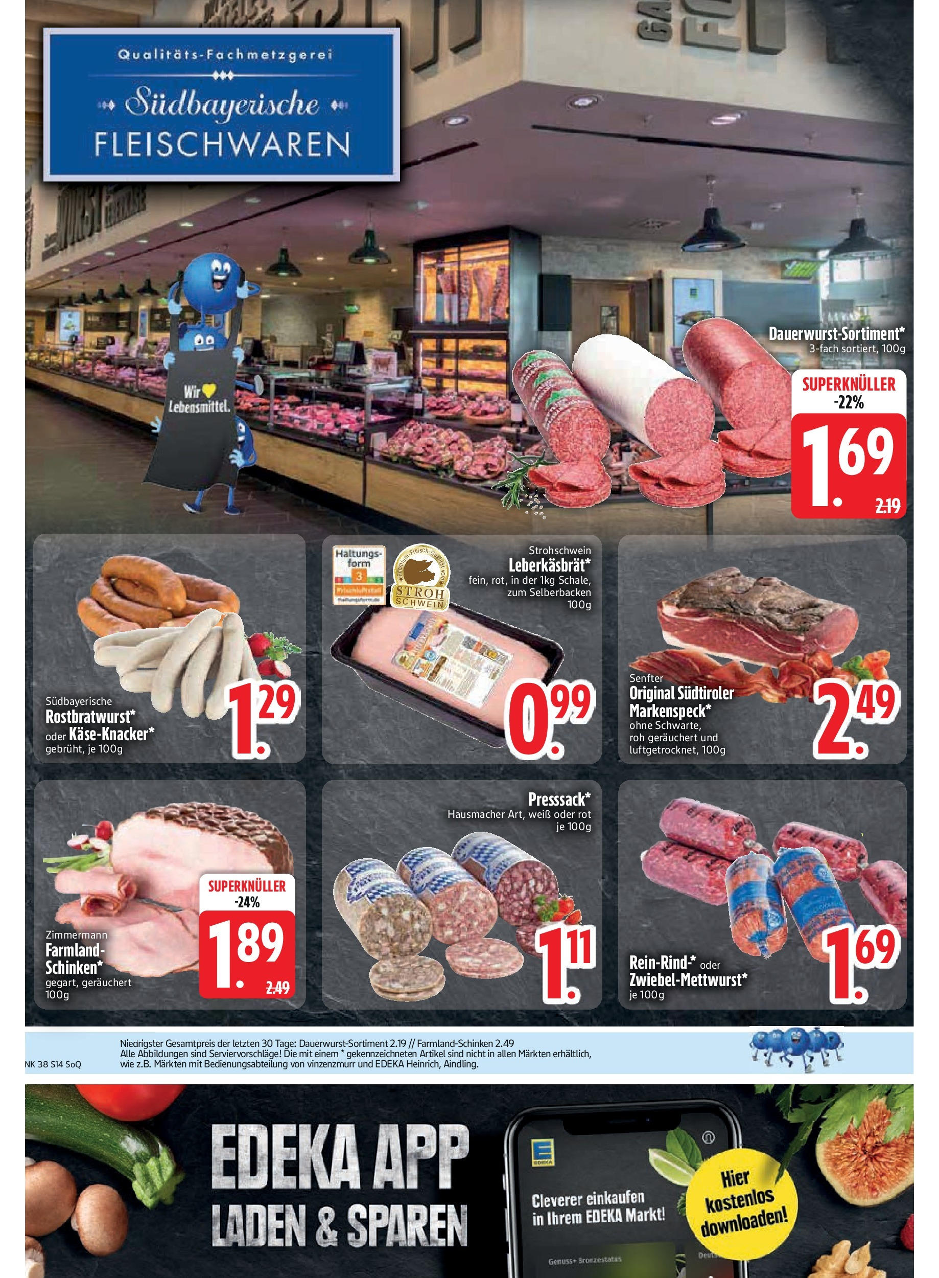 Edeka prospekt Trostberg	 (ab 14.09.2025) » Angebote Online | Seite: 16