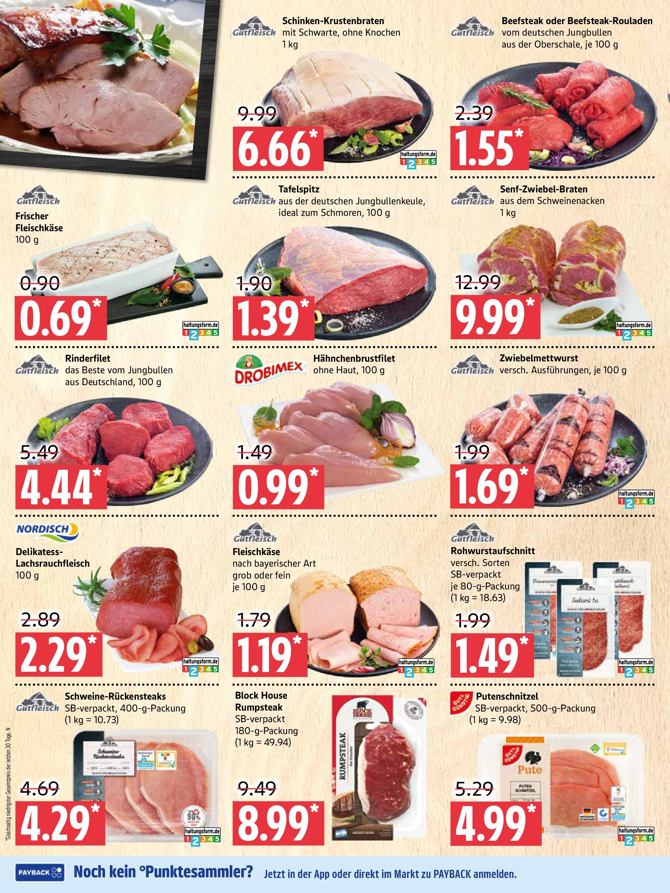 Marktkauf - Marktkauf: Wochenangebote (ab 14.09.2025) » Angebote online | Seite: 2 | Produkte: Tafelspitz, Rinderfilet, Schweinenacken, Putenschnitzel
