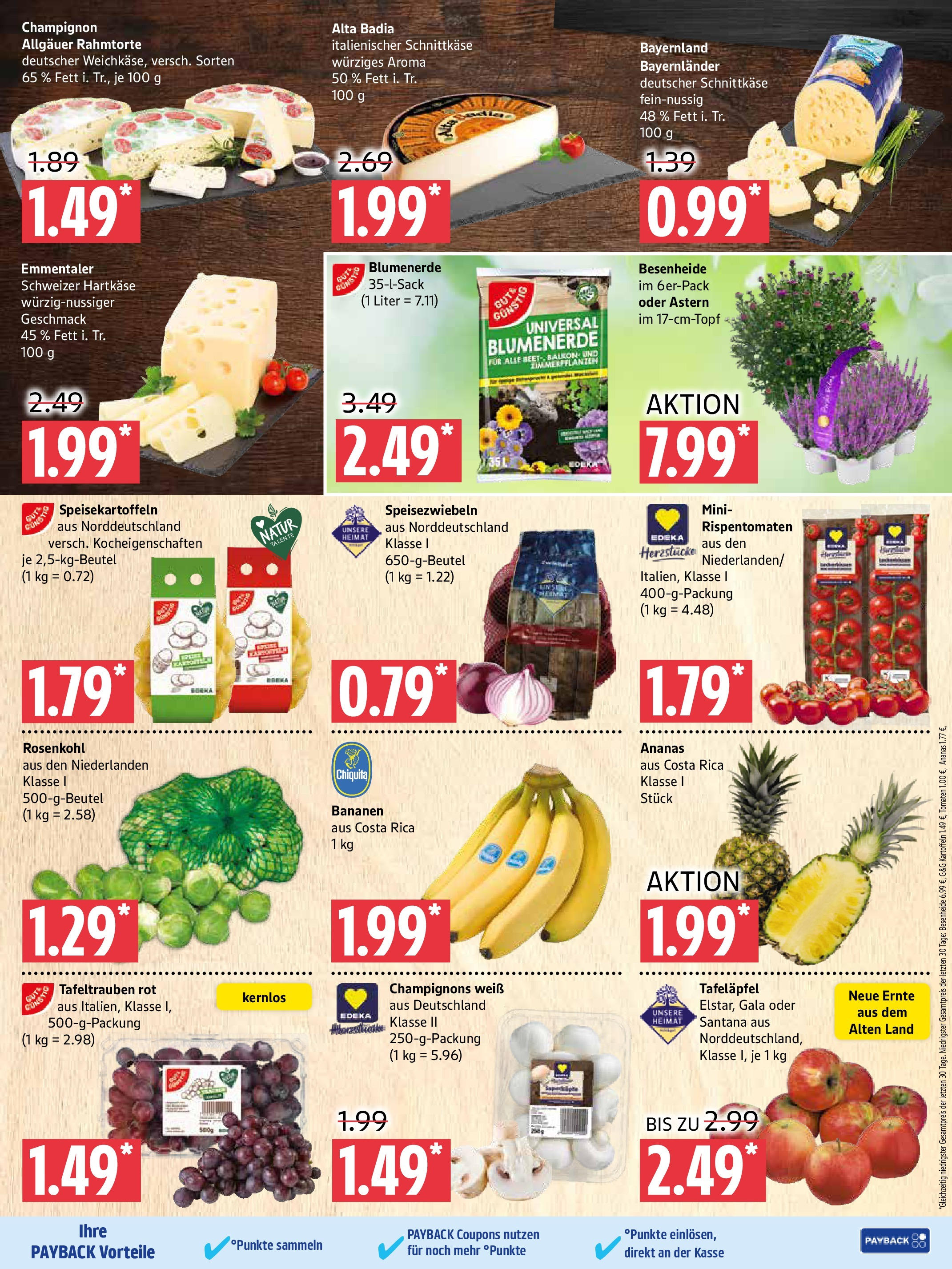 Marktkauf - Marktkauf: Wochenangebote (ab 14.09.2025) » Angebote online | Seite: 3 | Produkte: Bananen, Tomaten, Blumenerde, Kartoffeln