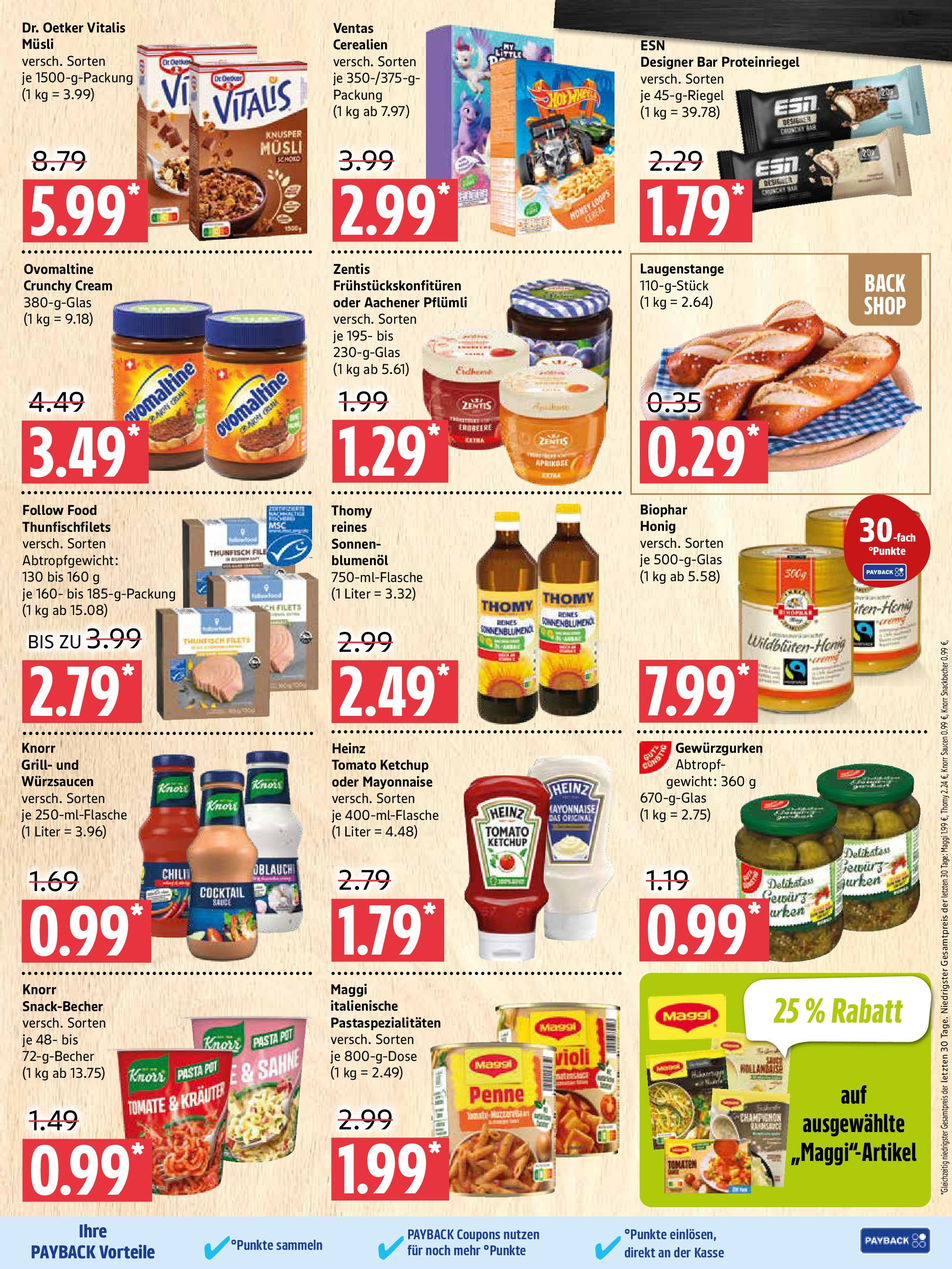 Marktkauf - Marktkauf: Wochenangebote (ab 14.09.2025) » Angebote online | Seite: 5 | Produkte: Gewicht, Ovomaltine, Thunfisch, Ketchup