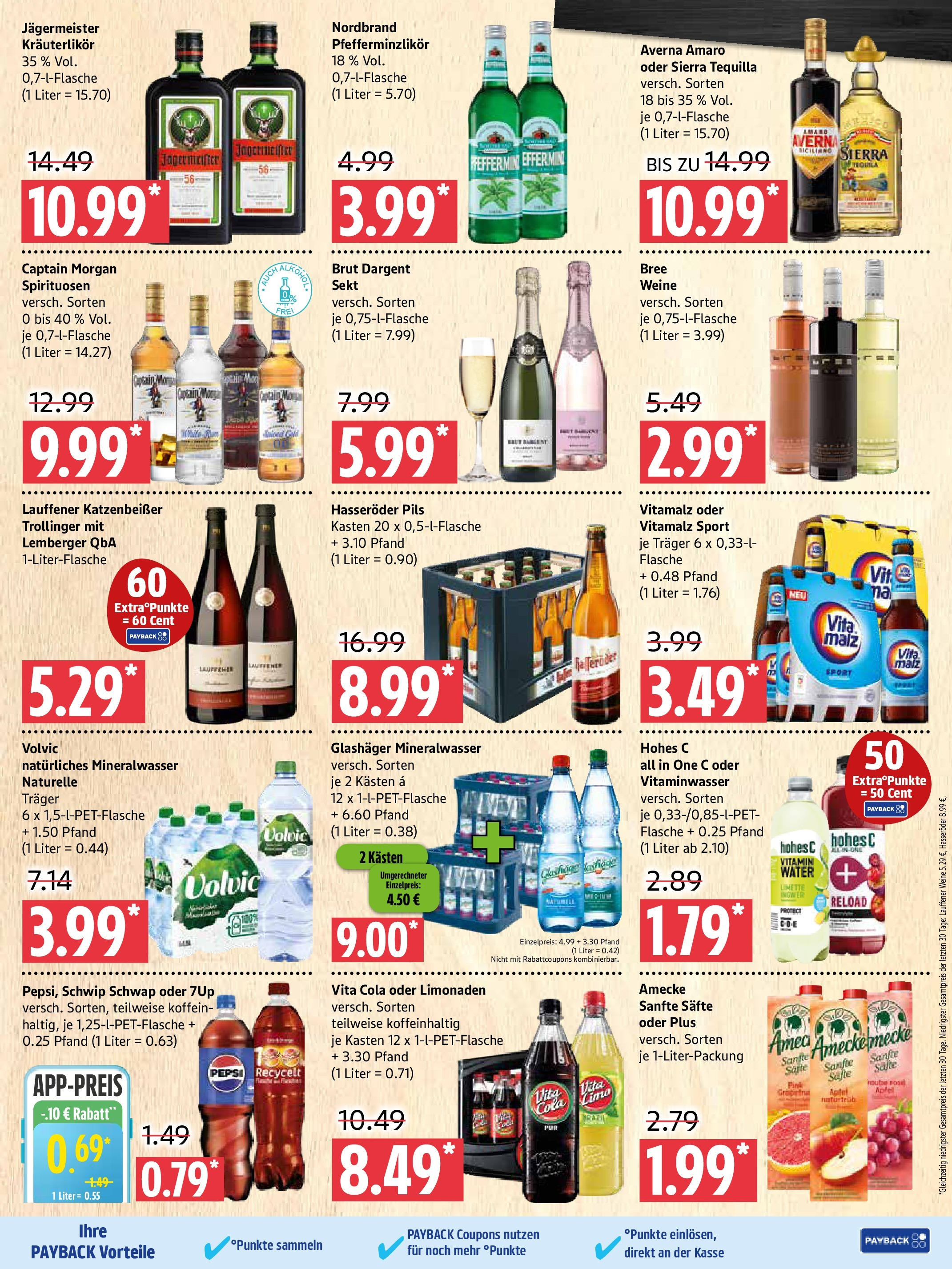 Marktkauf - Marktkauf: Wochenangebote (ab 14.09.2025) » Angebote online | Seite: 7 | Produkte: Mineralwasser, Hohes c, Hasseröder, Volvic