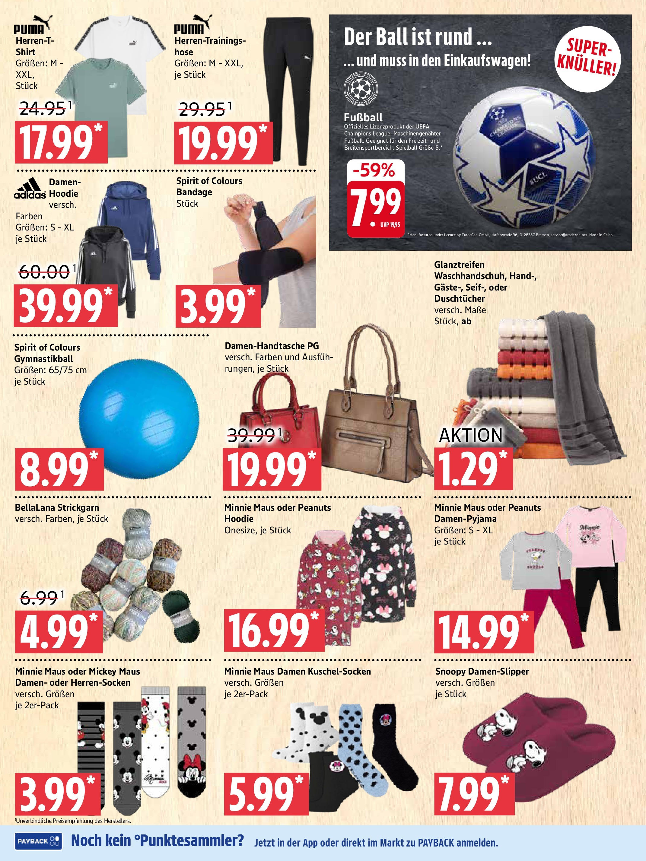 Marktkauf - Marktkauf: Wochenangebote (ab 14.09.2025) » Angebote online | Seite: 10 | Produkte: Shirt, Hoodie, Fußball, Maus