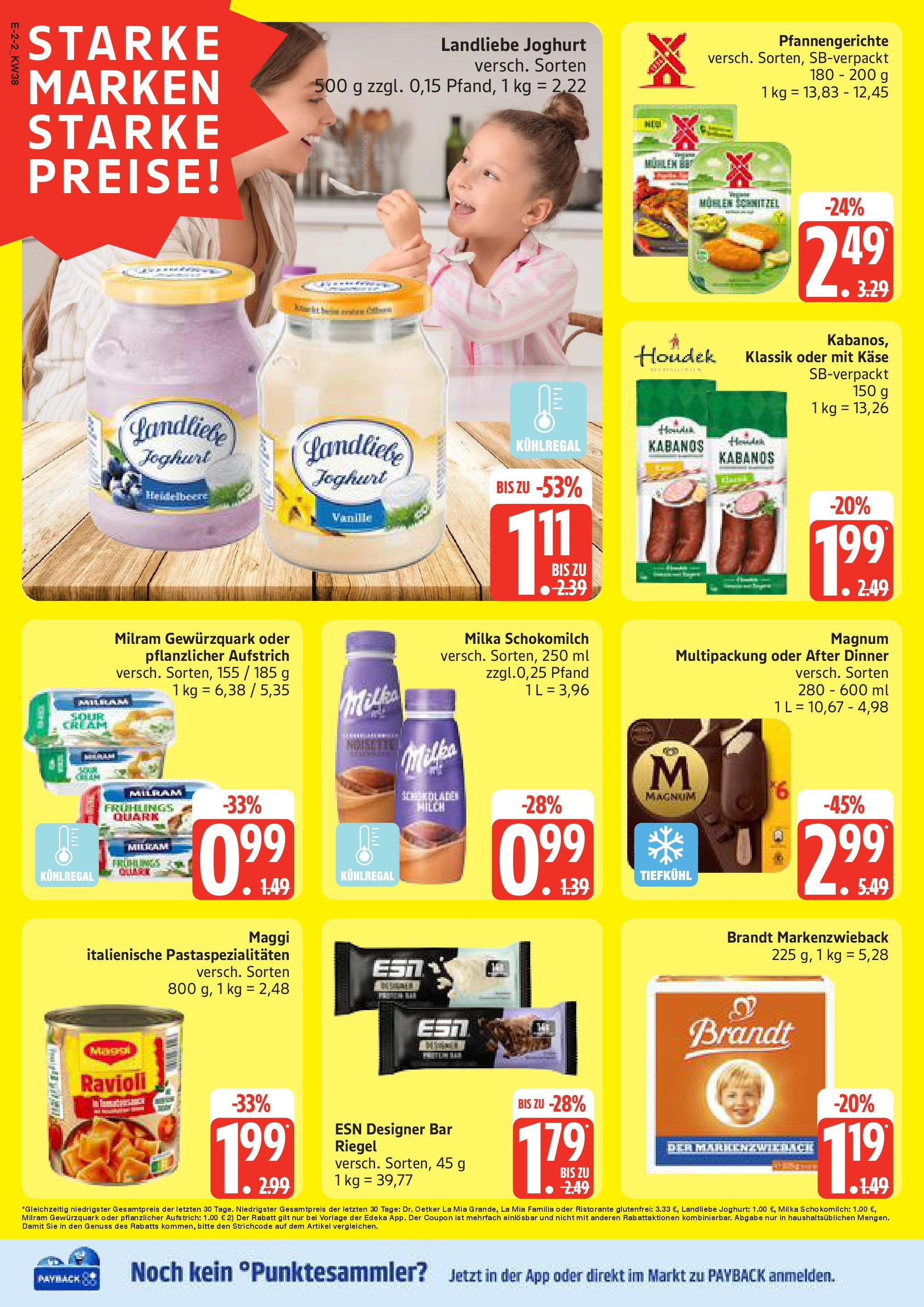 Marktkauf - Marktkauf: Wochenangebote (ab 14.09.2025) » Angebote online | Seite: 2 | Produkte: Ristorante, Schnitzel, Milram, Landliebe joghurt