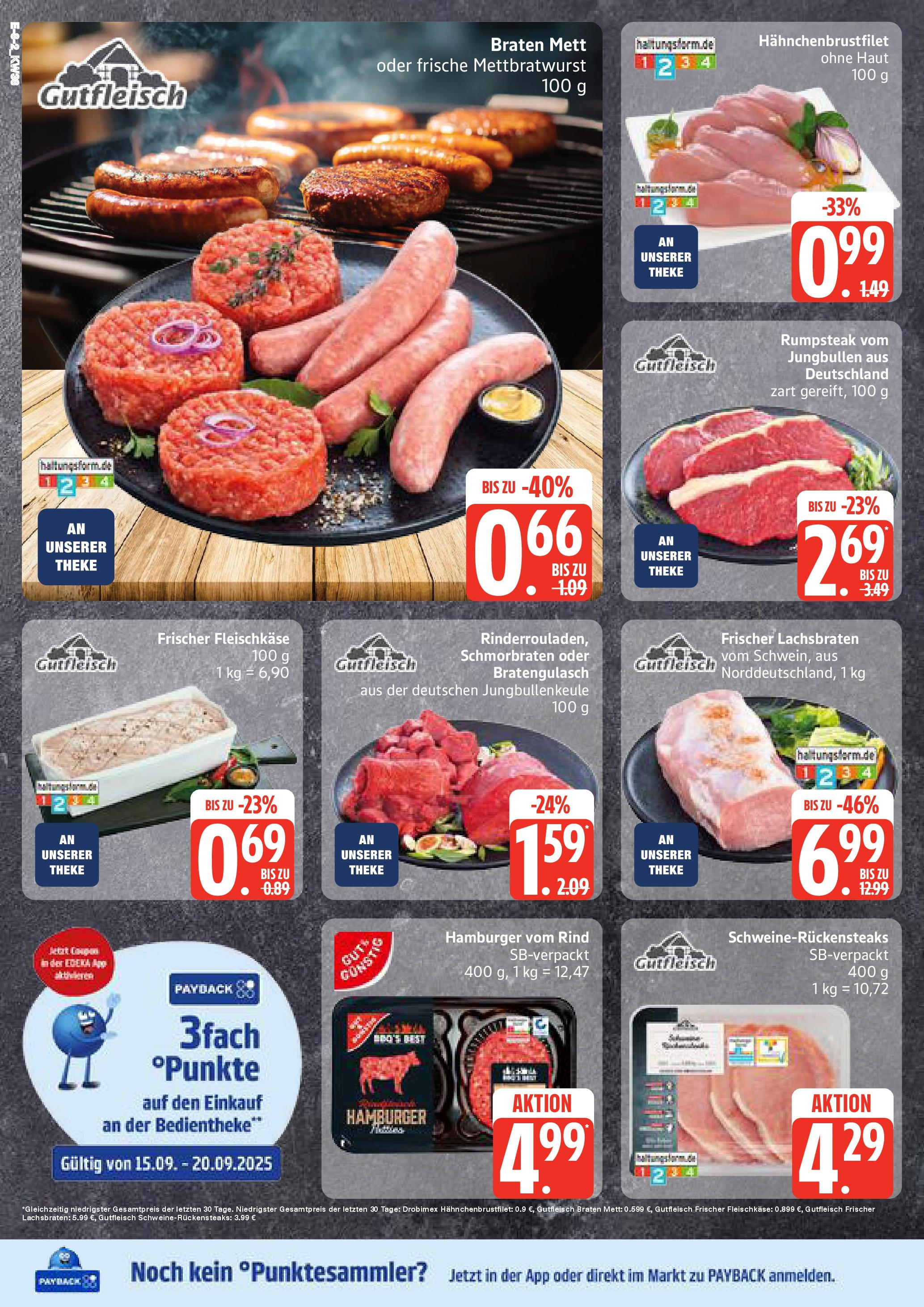 Marktkauf - Marktkauf: Wochenangebote (ab 14.09.2025) » Angebote online | Seite: 8 | Produkte: Rumpsteak, Theke