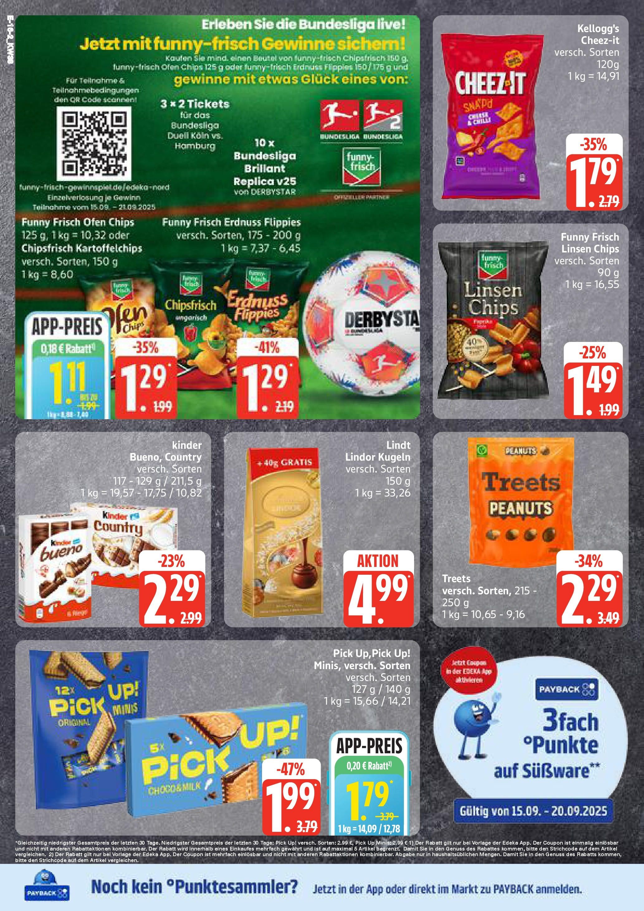 Marktkauf - Marktkauf: Wochenangebote (ab 14.09.2025) » Angebote online | Seite: 16 | Produkte: Ofen, Funny frisch, Lindt, Chips