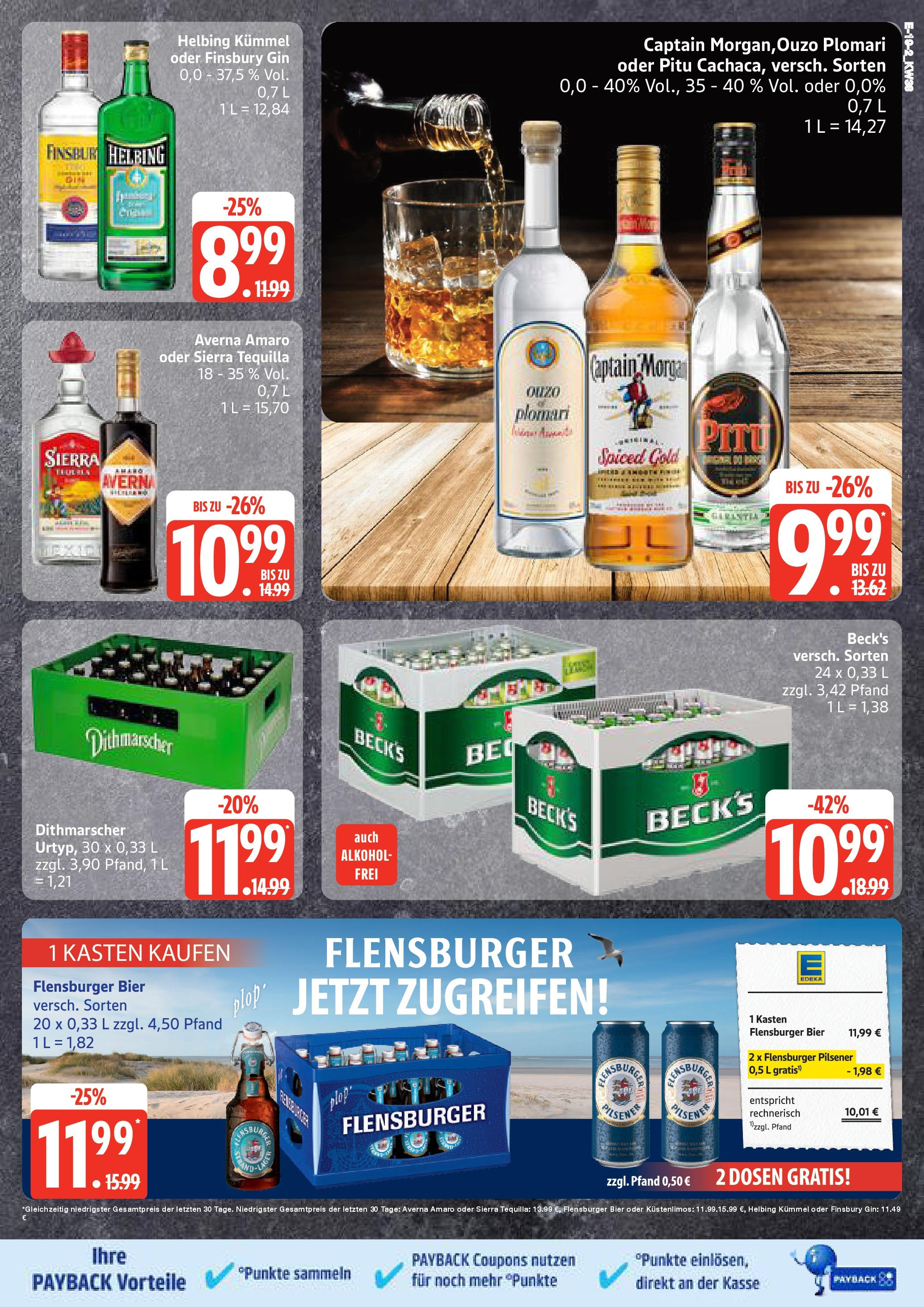 Marktkauf - Marktkauf: Wochenangebote (ab 14.09.2025) » Angebote online | Seite: 19 | Produkte: Ouzo, Bier, Gin, Ouzo plomari