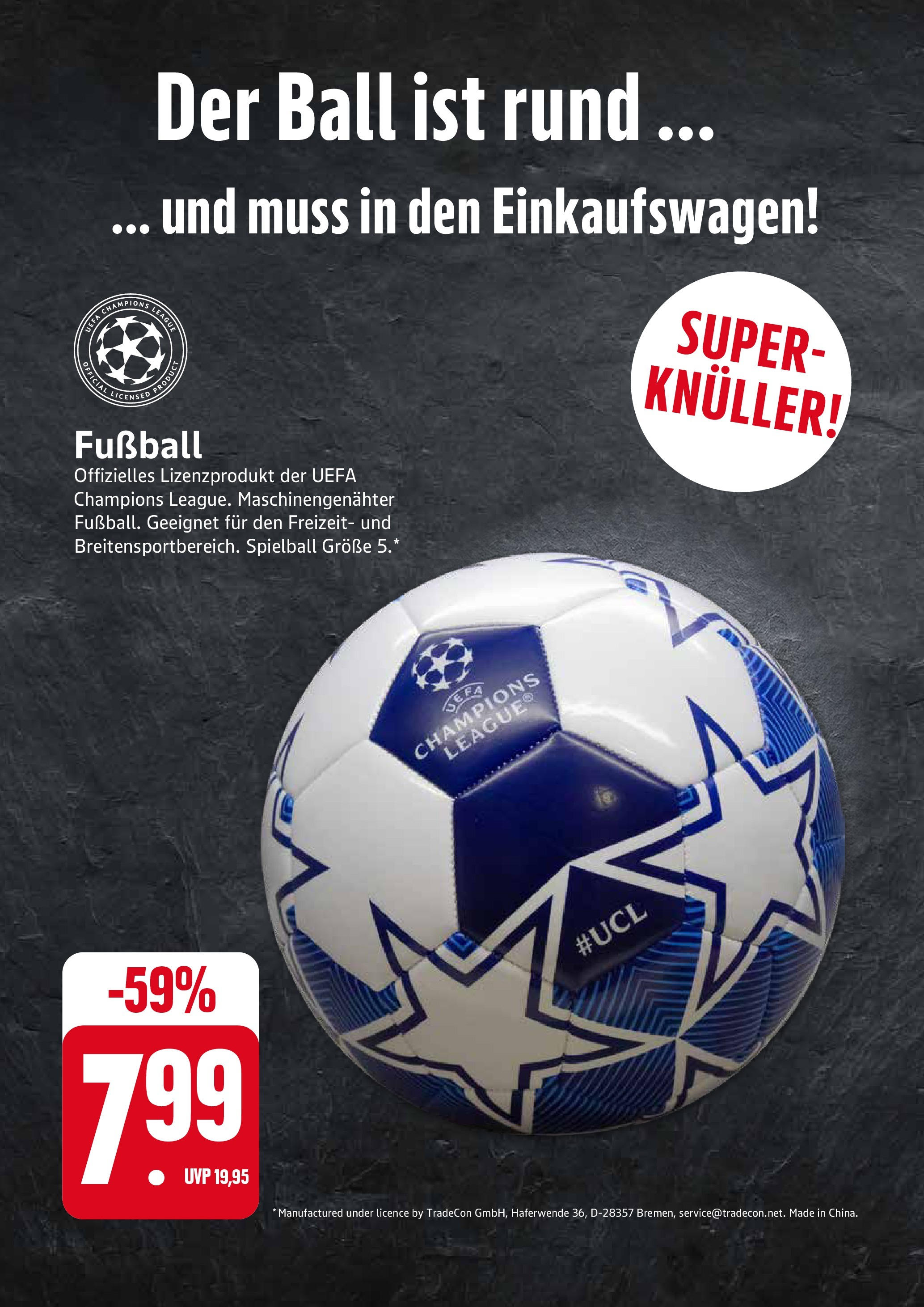 Marktkauf - Marktkauf: Wochenangebote (ab 14.09.2025) » Angebote online | Seite: 21 | Produkte: Fußball