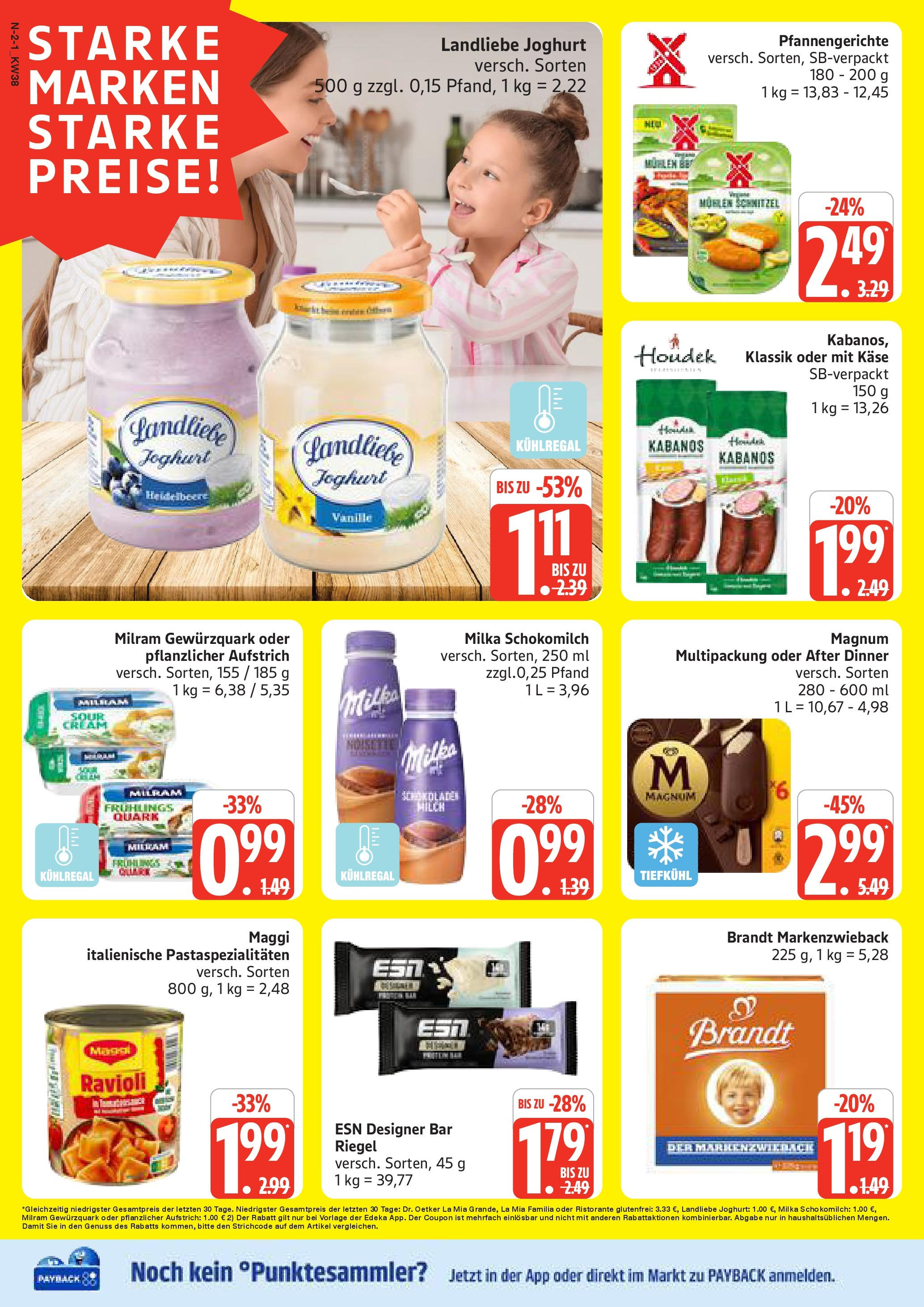 Marktkauf - Marktkauf: Wochenangebote (ab 14.09.2025) » Angebote online | Seite: 2 | Produkte: Maggi, Quark, Käse, Milka