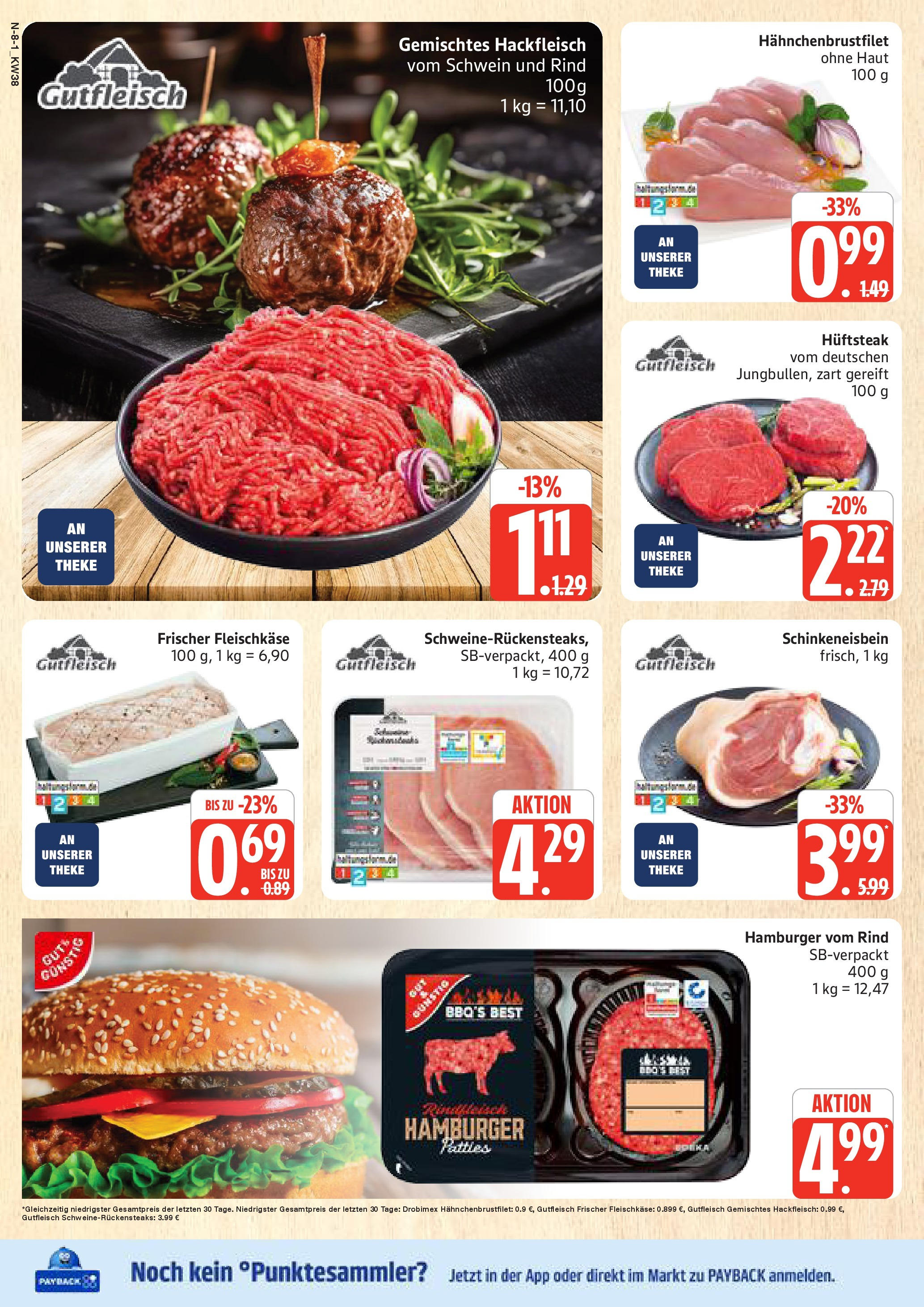 Marktkauf - Marktkauf: Wochenangebote (ab 14.09.2025) » Angebote online | Seite: 8 | Produkte: Theke, Hackfleisch
