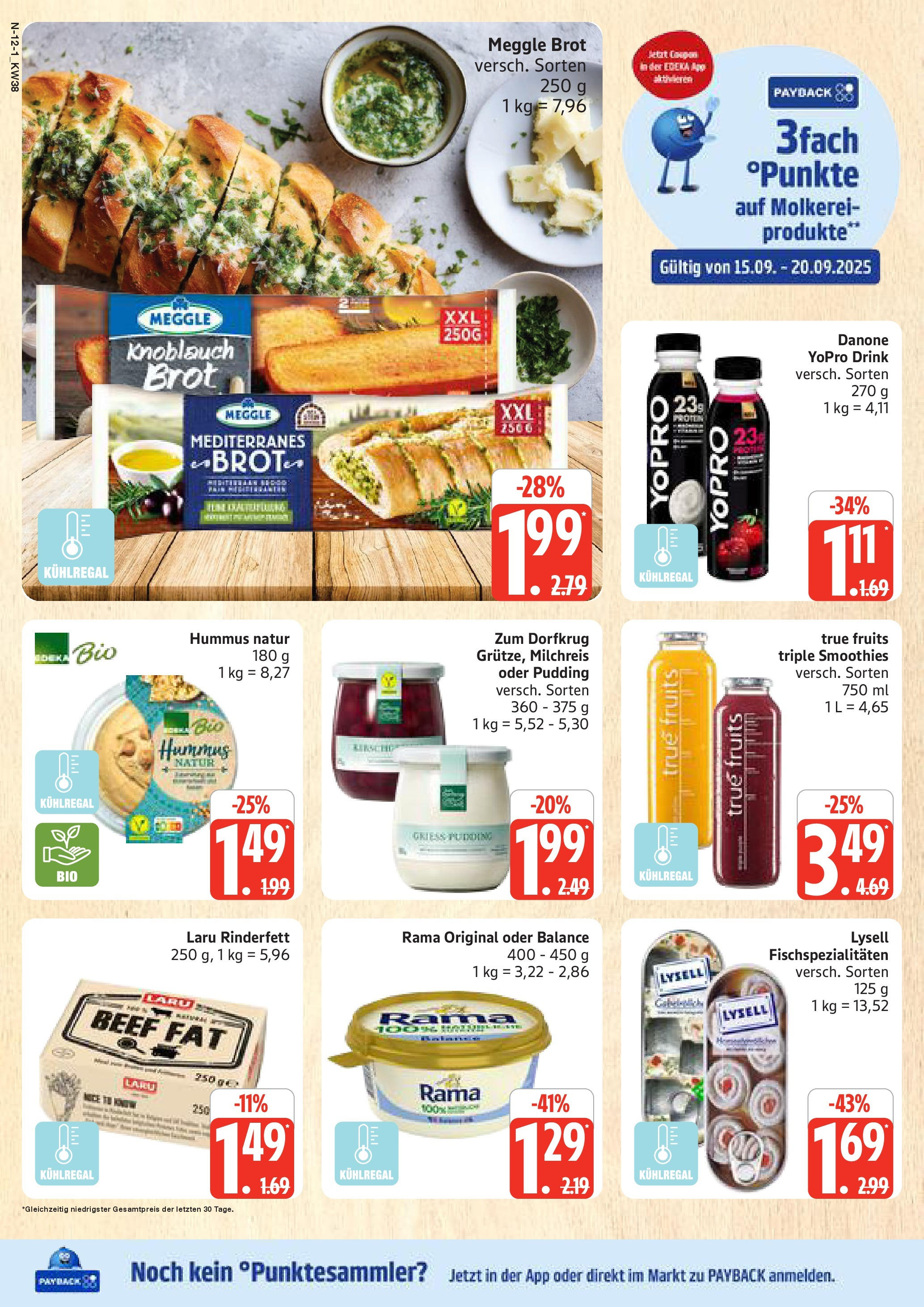Marktkauf - Marktkauf: Wochenangebote (ab 14.09.2025) » Angebote online | Seite: 12 | Produkte: Rama, Pudding, Knoblauch, Brot