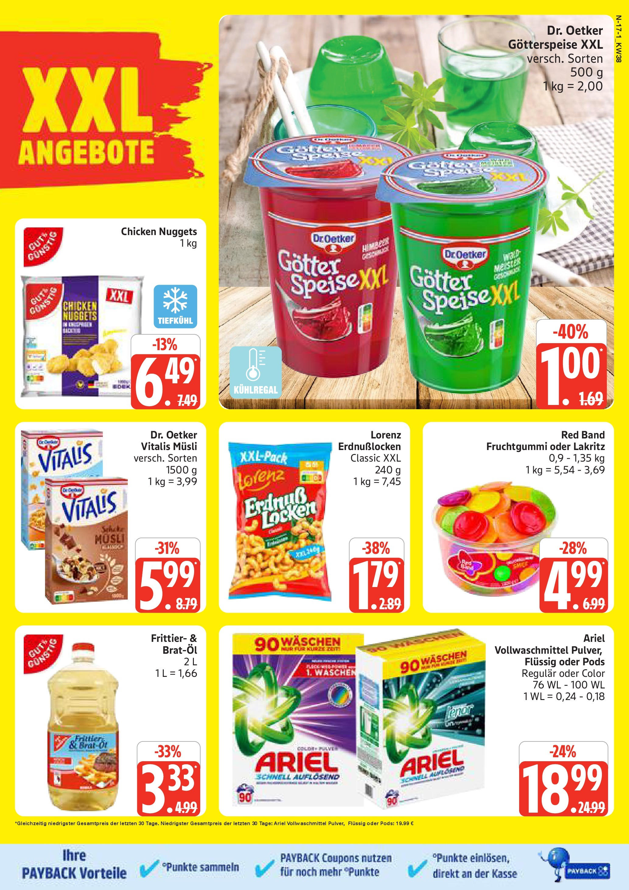 Marktkauf - Marktkauf: Wochenangebote (ab 14.09.2025) » Angebote online | Seite: 17 | Produkte: Musli, Ariel