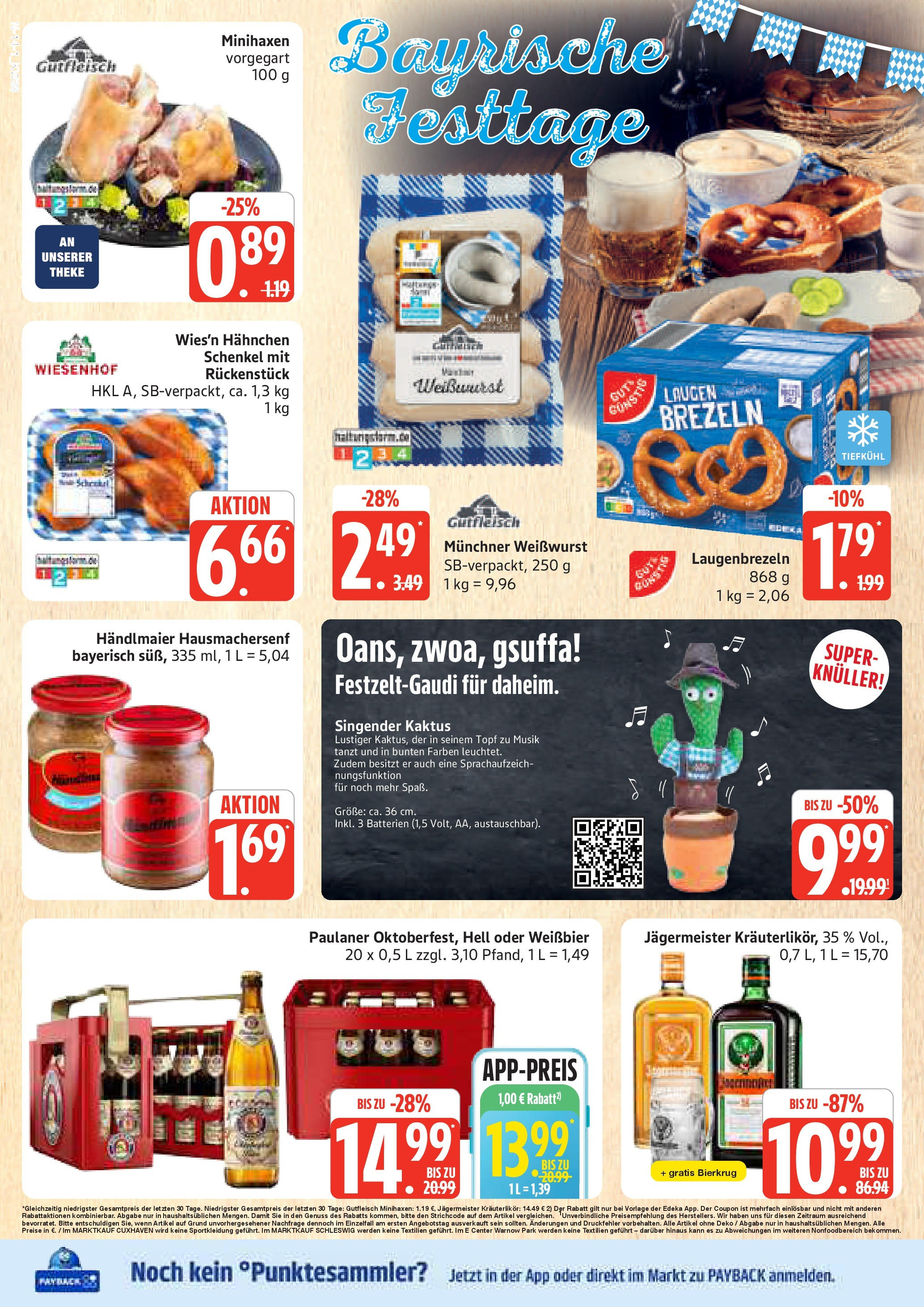 Marktkauf - Marktkauf: Wochenangebote (ab 14.09.2025) » Angebote online | Seite: 14 | Produkte: Batterien, Weißbier, Jägermeister, Paulaner