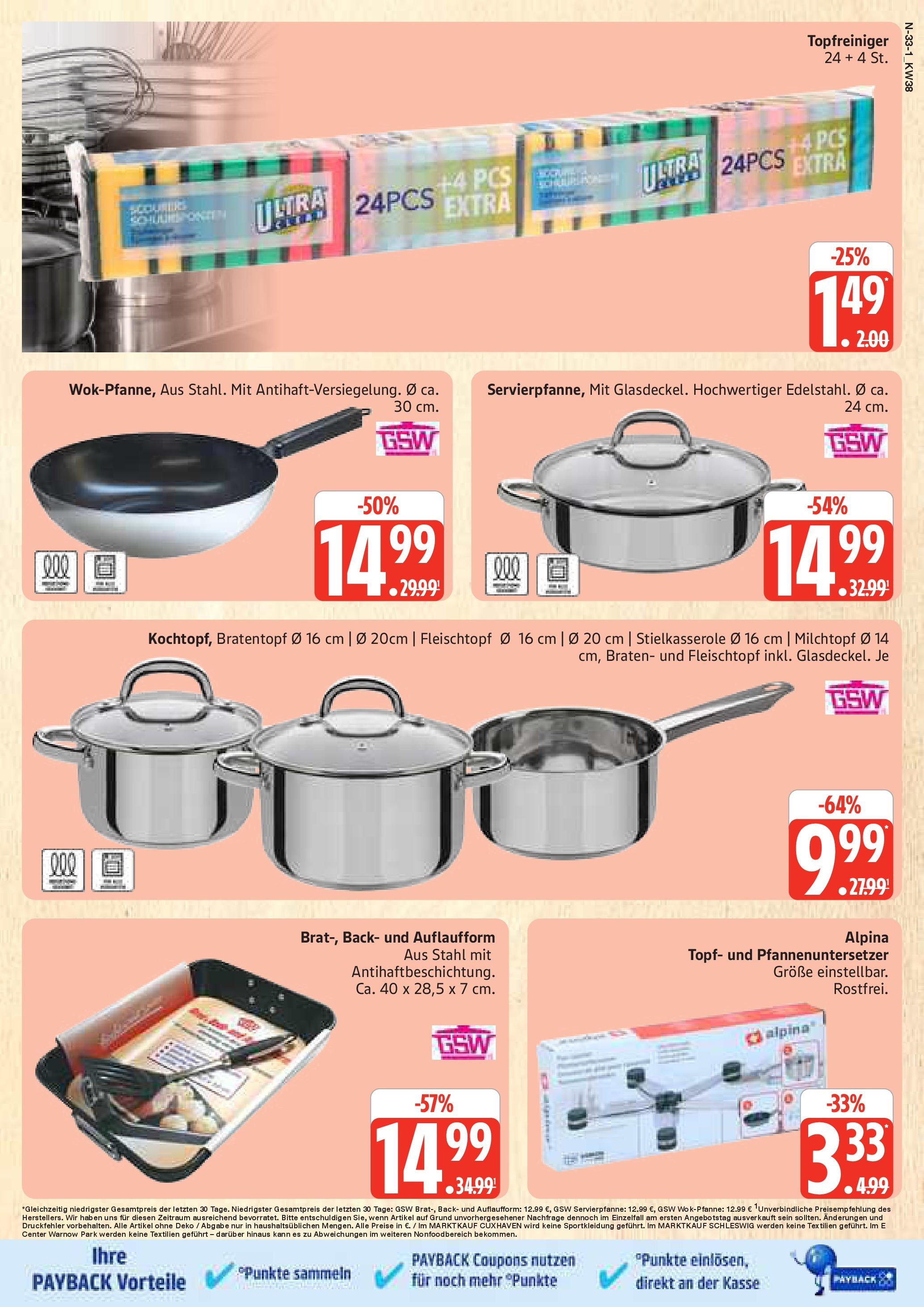 Marktkauf - Marktkauf: Wochenangebote (ab 14.09.2025) » Angebote online | Seite: 33