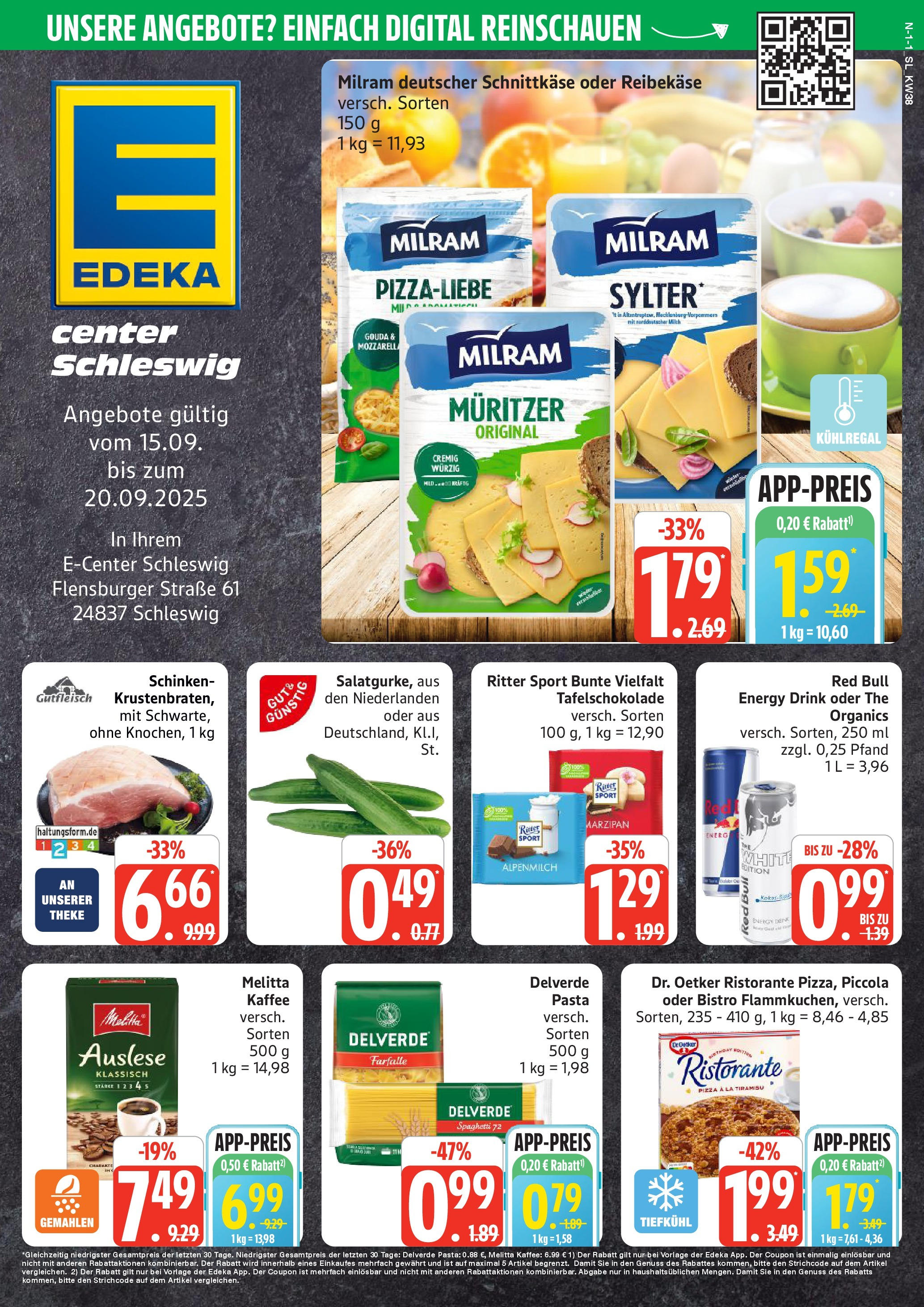 Marktkauf - Marktkauf: Wochenangebote (ab 14.09.2025) » Angebote online | Seite: 1 | Produkte: Melitta, Melitta kaffee, Mozzarella, Pizza