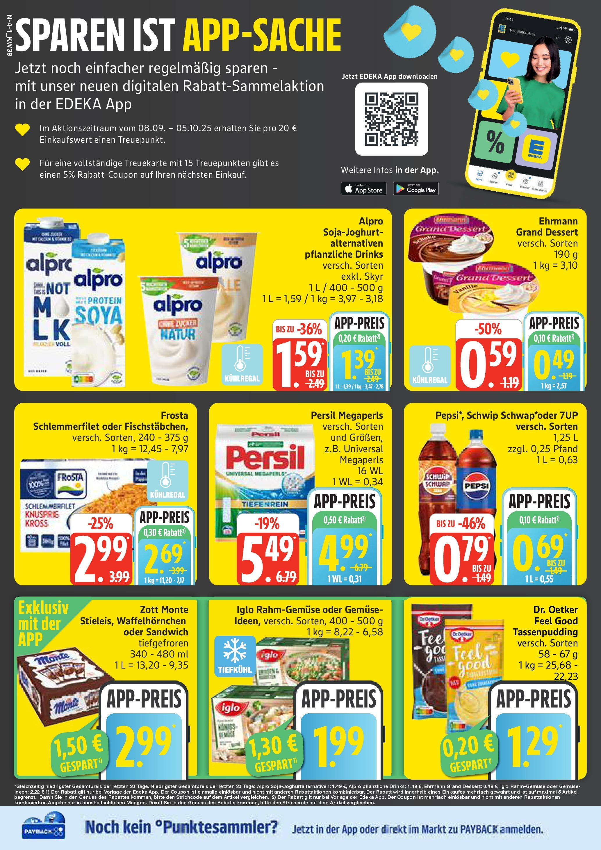 Marktkauf - Marktkauf: Wochenangebote (ab 14.09.2025) » Angebote online | Seite: 4 | Produkte: Iglo, Alpro, Gemüse, Pepsi