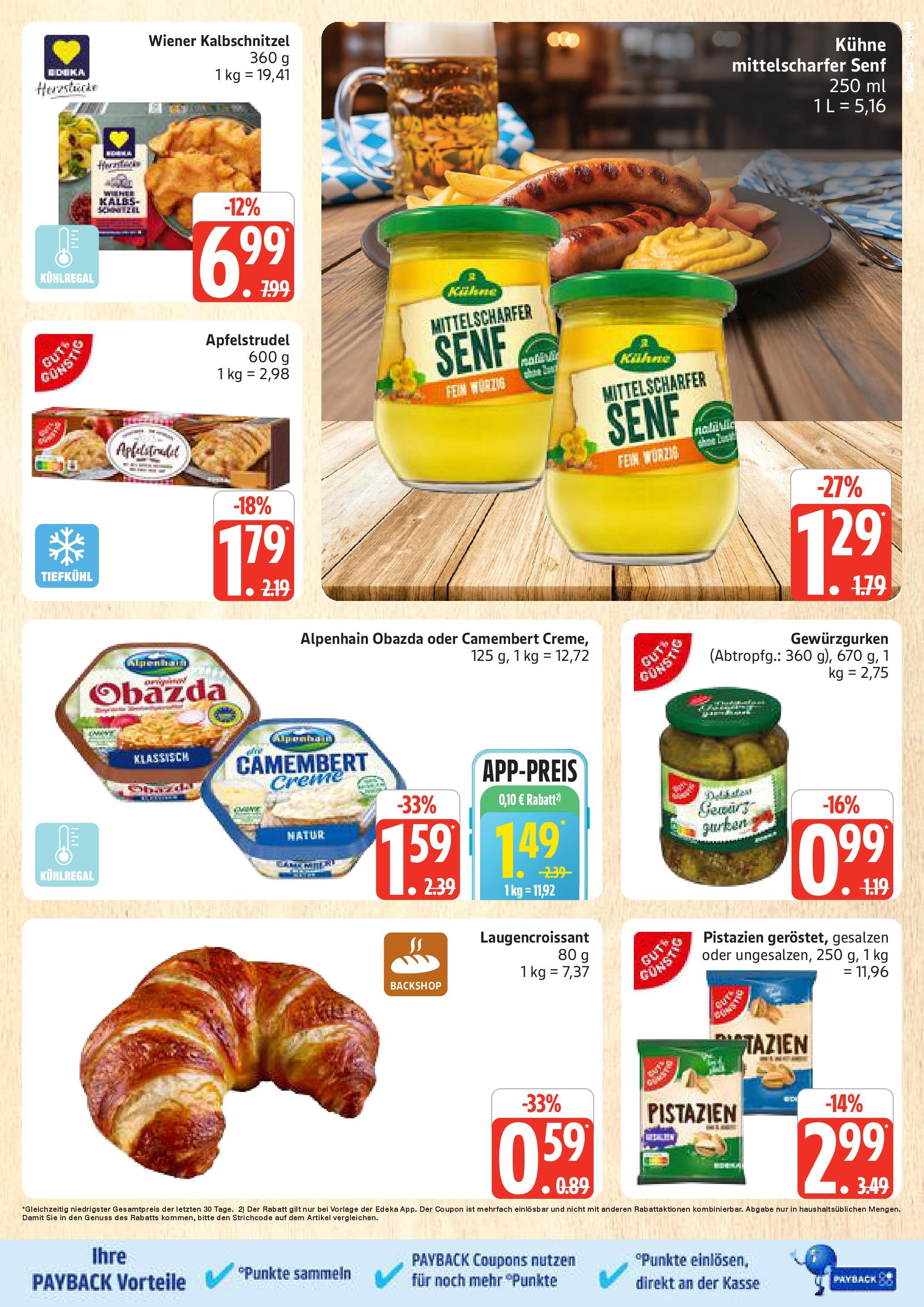 Marktkauf - Marktkauf: Wochenangebote (ab 14.09.2025) » Angebote online | Seite: 15 | Produkte: Pistazien, Creme