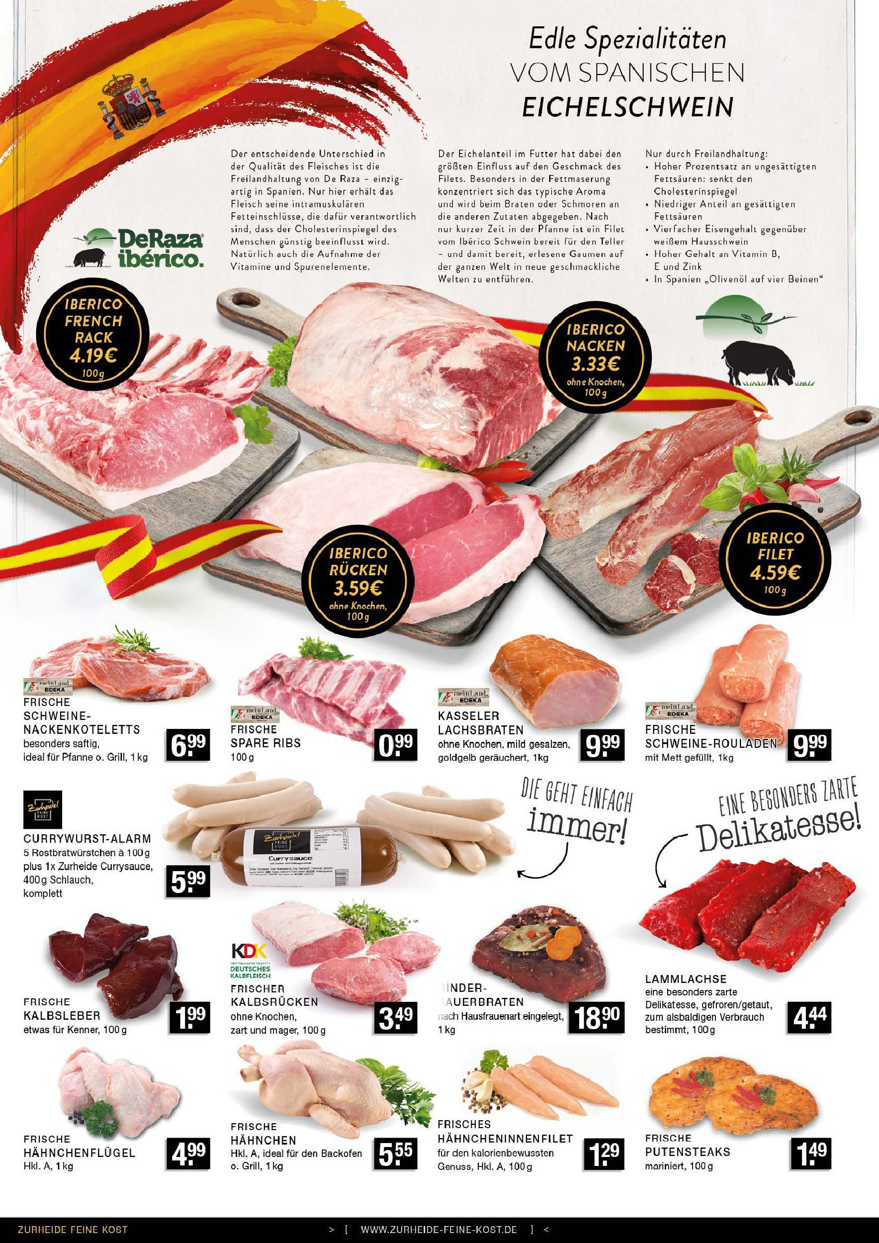 Edeka prospekt Oberhausen (ab 14.09.2025) » Angebote Online | Seite: 4 | Produkte: Hahnchen, Spare ribs, Kalbsleber, Backofen Edeka prospekt Oberhausen (ab 14.09.2025) » Angebote Online | Seite: 4 | Produkte: Hahnchen, Spare ribs, Kalbsleber, Backofen