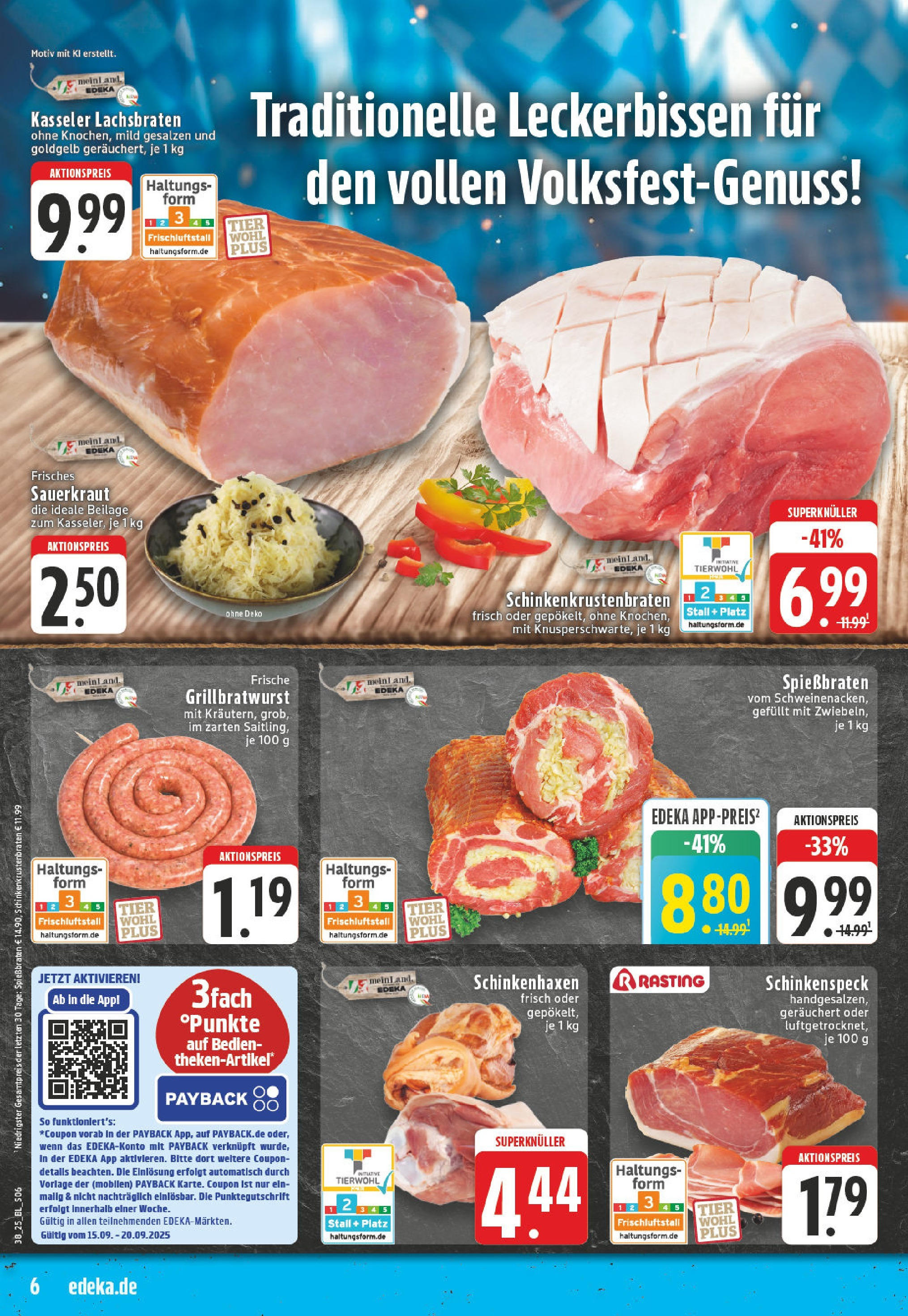 Edeka prospekt Kamp-Lintfort (ab 14.09.2025) » Angebote Online | Seite: 8 Edeka prospekt Kamp-Lintfort (ab 14.09.2025) » Angebote Online | Seite: 8