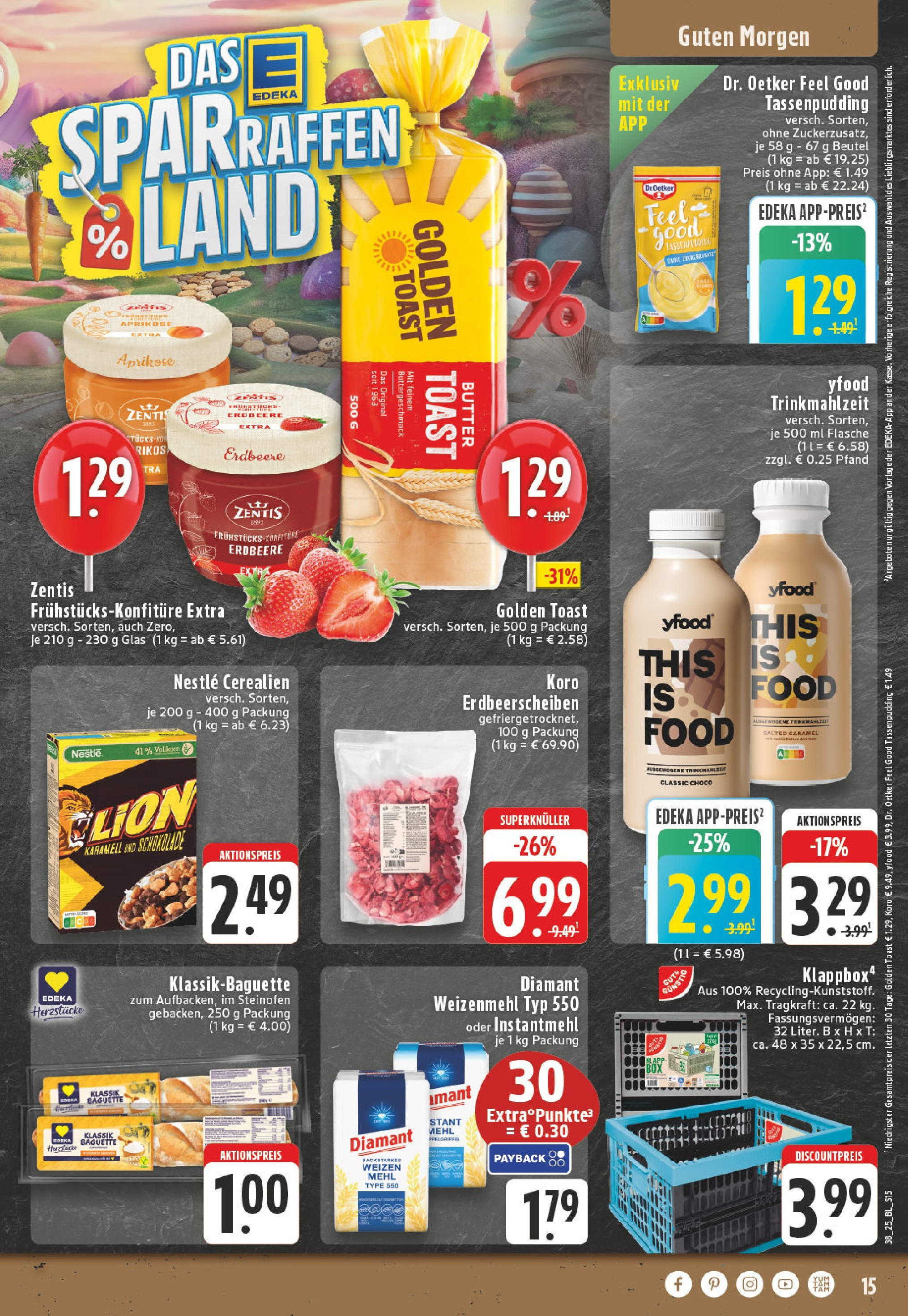 Edeka prospekt Kamp-Lintfort (ab 14.09.2025) » Angebote Online | Seite: 17 Edeka prospekt Kamp-Lintfort (ab 14.09.2025) » Angebote Online | Seite: 17