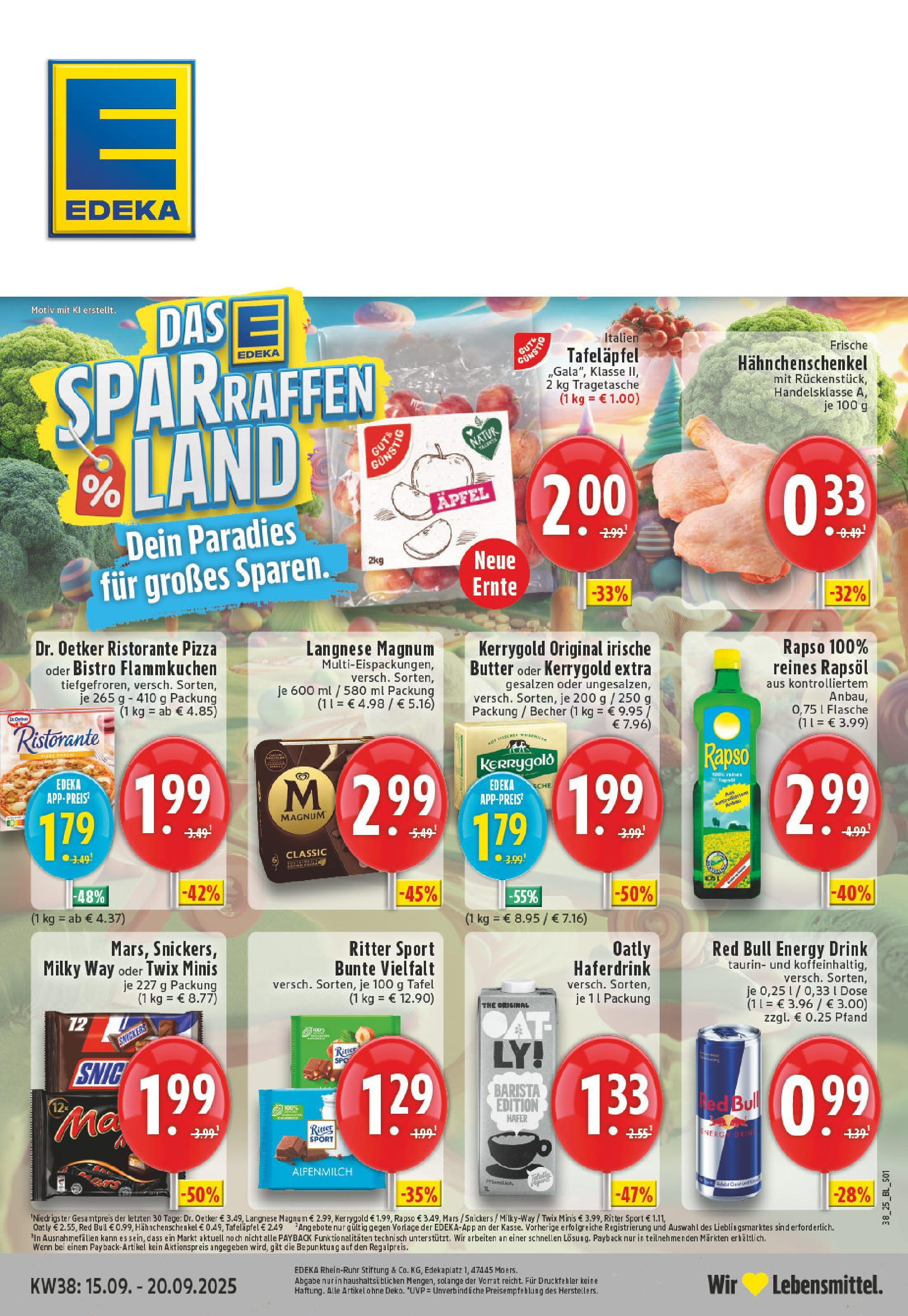 Edeka prospekt Lindlar	 (ab 14.09.2025) » Angebote Online | Seite: 1