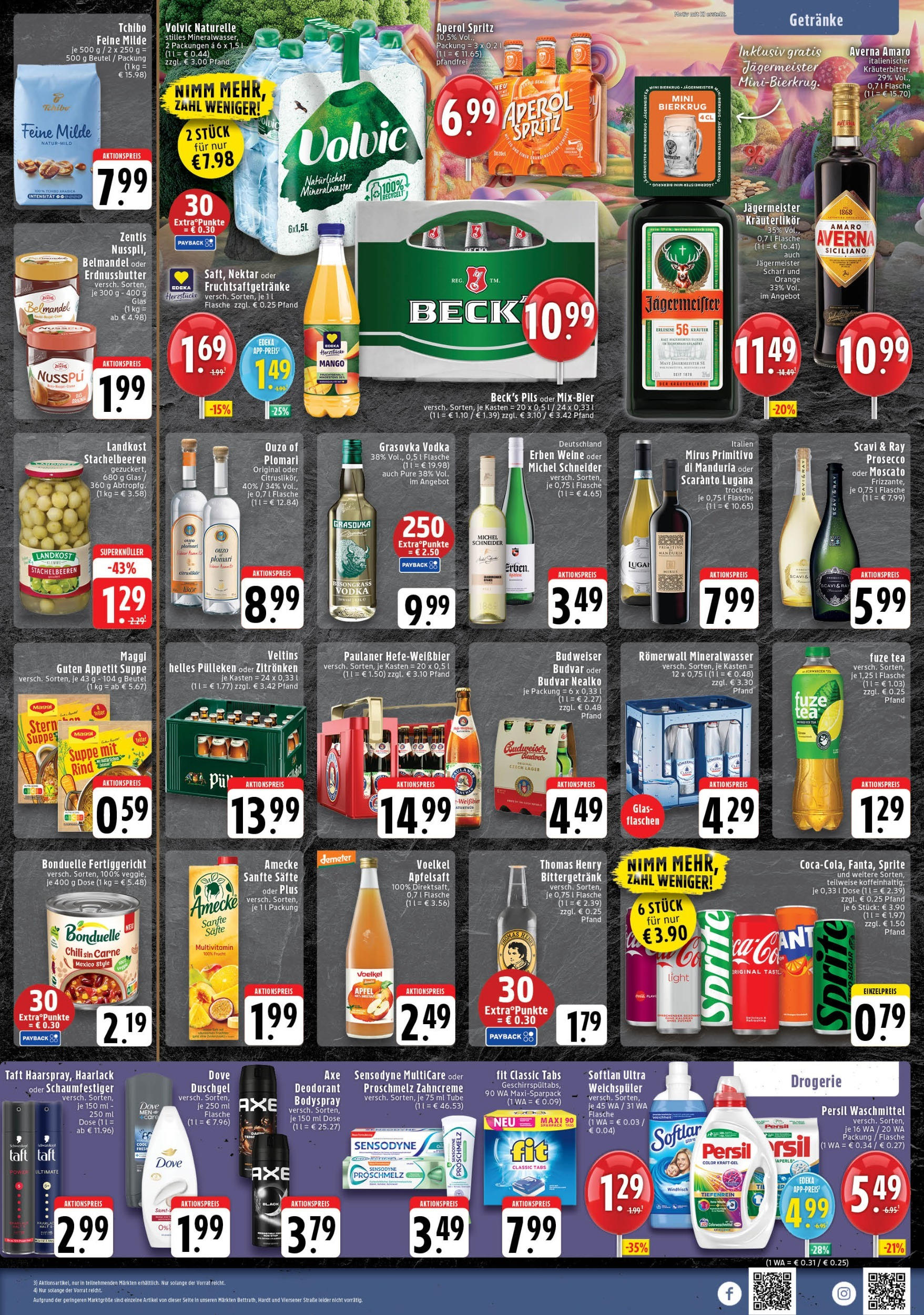 Edeka prospekt Mönchengladbach (ab 14.09.2025) » Angebote Online | Seite: 7 | Produkte: Äpfel, Jägermeister, Shower Gel, Persil Edeka prospekt Mönchengladbach (ab 14.09.2025) » Angebote Online | Seite: 7 | Produkte: Äpfel, Jägermeister, Shower Gel, Persil