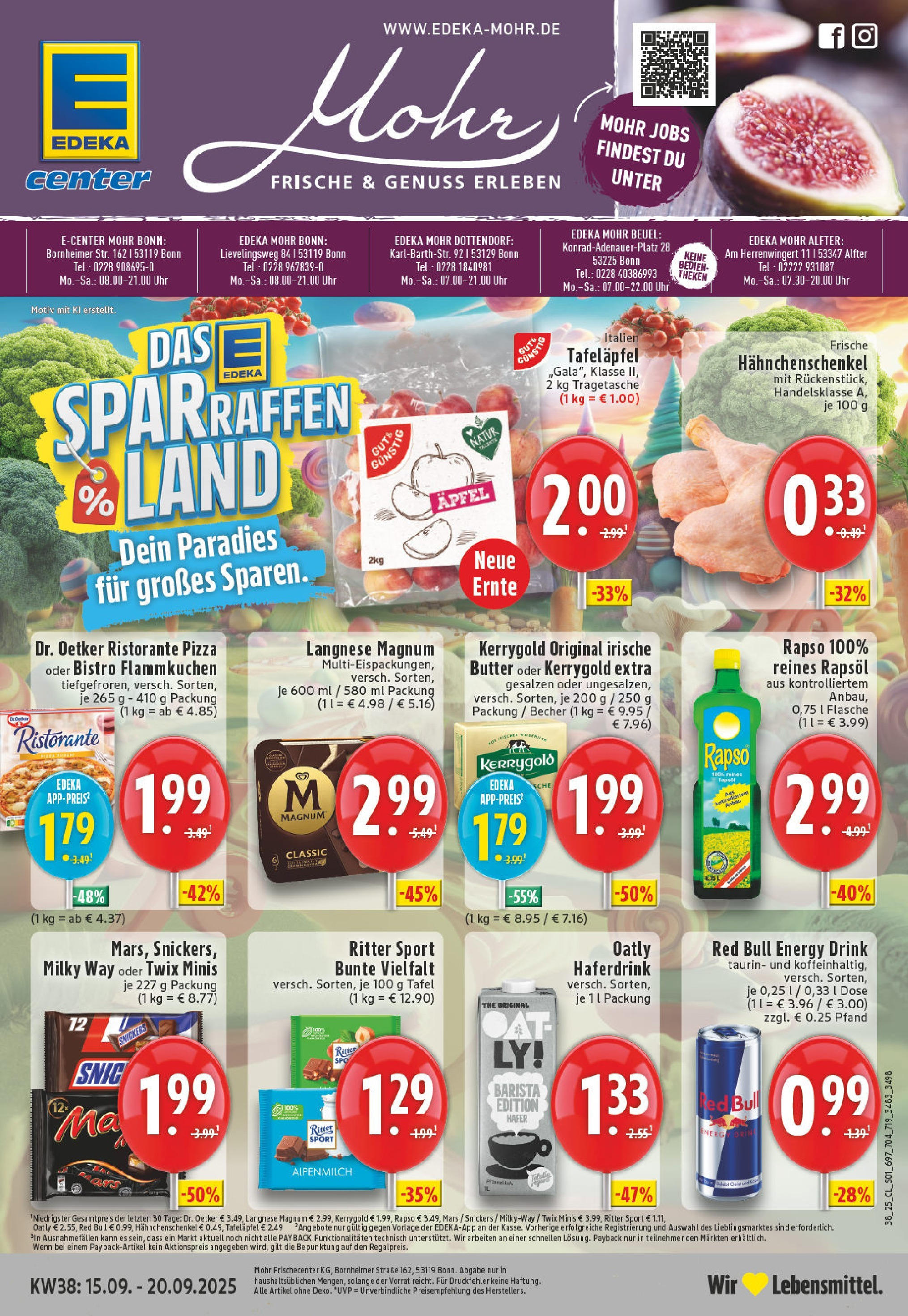 Edeka prospekt Bonn	 (ab 14.09.2025) » Angebote Online | Seite: 1
