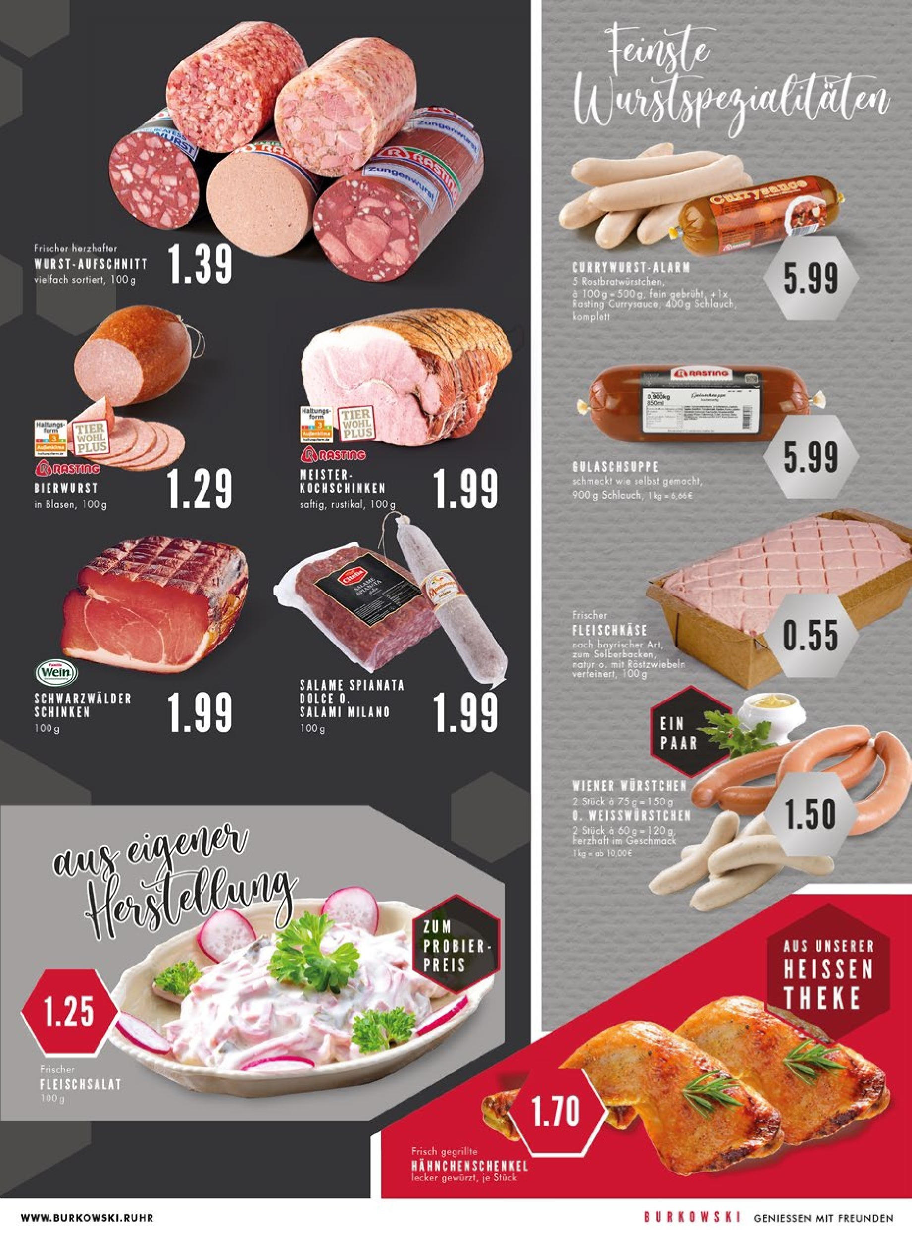 Edeka prospekt Bochum	 (ab 14.09.2025) » Angebote Online | Seite: 5 | Produkte: Hahnchenschenkel, Theke, Wurst, Salami