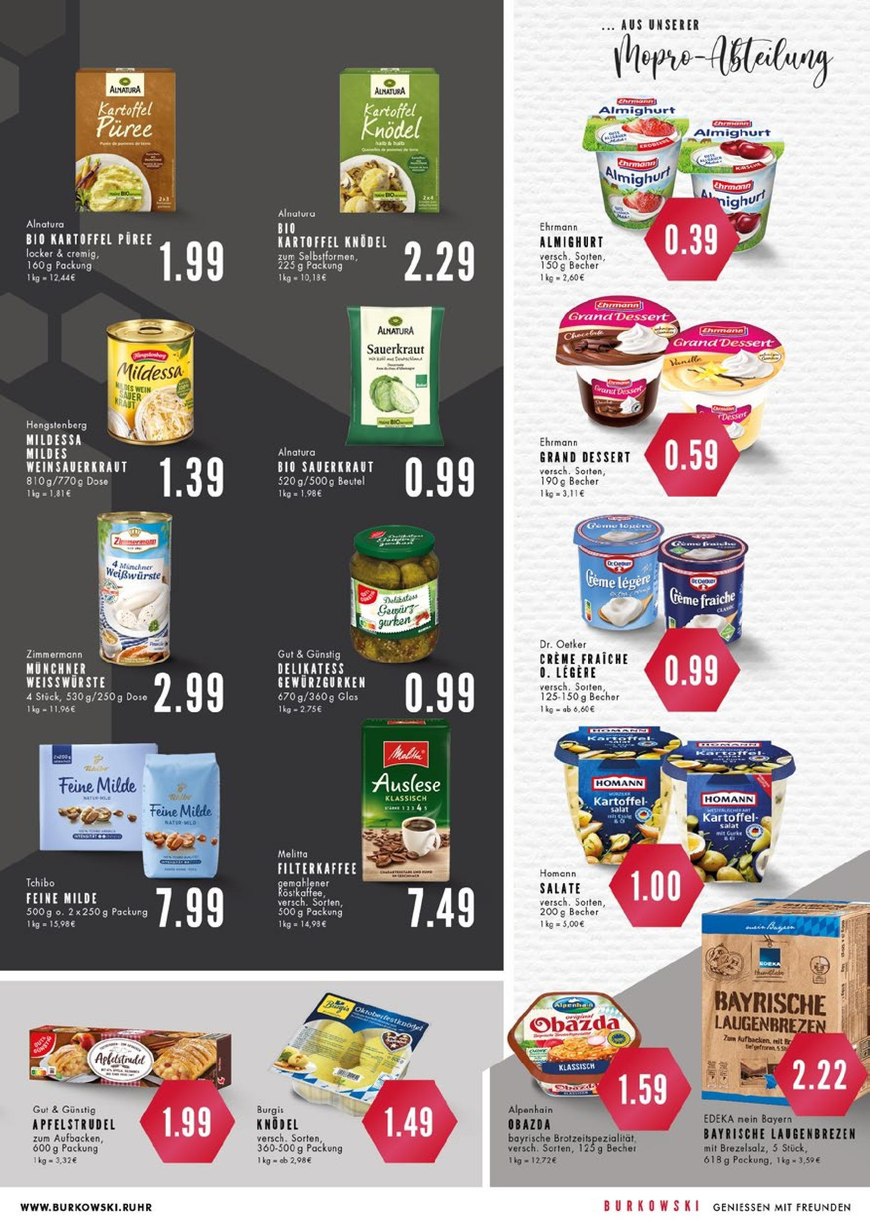 Edeka prospekt Bochum	 (ab 14.09.2025) » Angebote Online | Seite: 7 | Produkte: Melitta, Ehrmann almighurt, Wein, Gurken