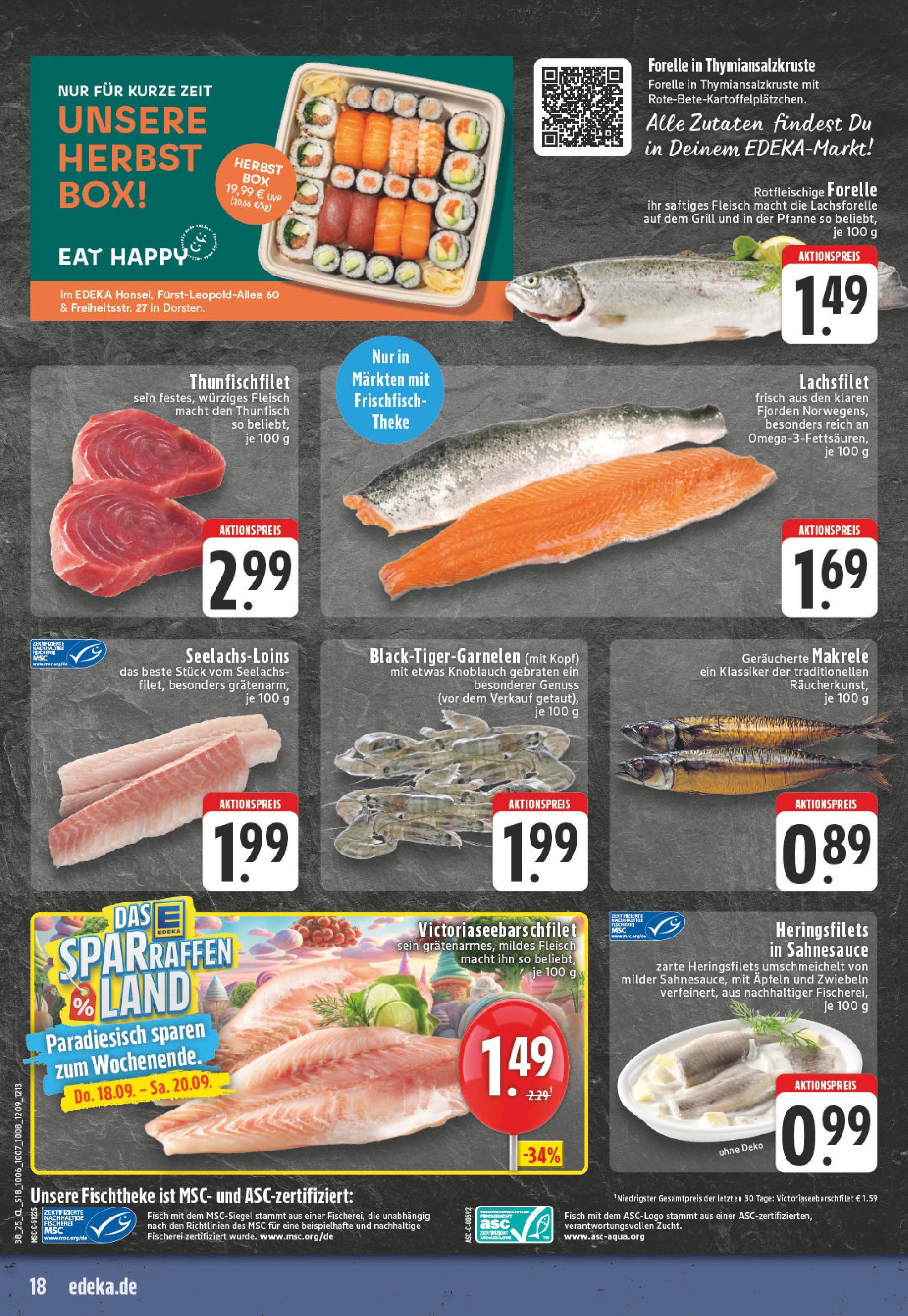 Edeka prospekt Dorsten	 (ab 14.09.2025) » Angebote Online | Seite: 20 | Produkte: Grill, Theke, Box, Fleisch