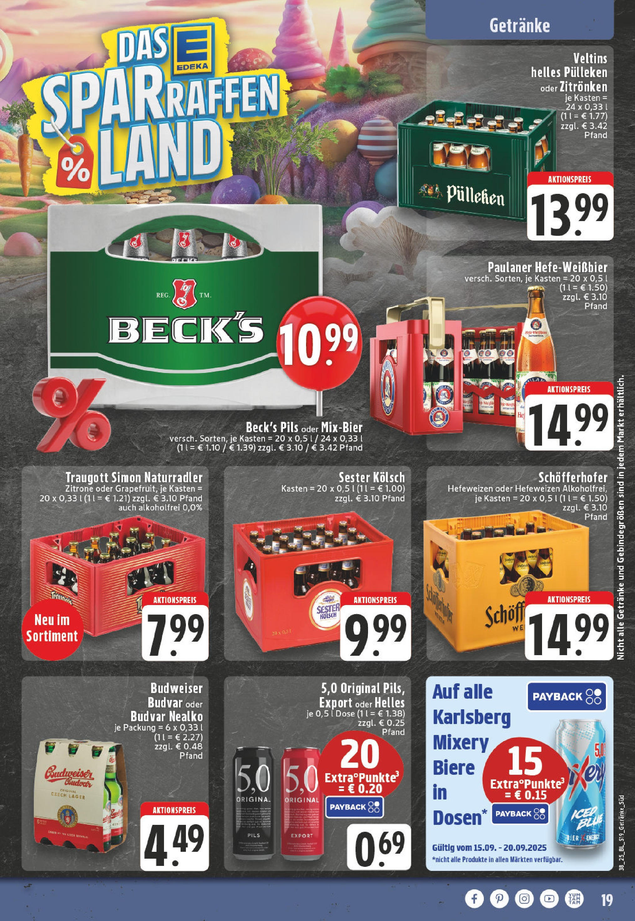 Edeka prospekt Lindlar	 (ab 14.09.2025) » Angebote Online | Seite: 21