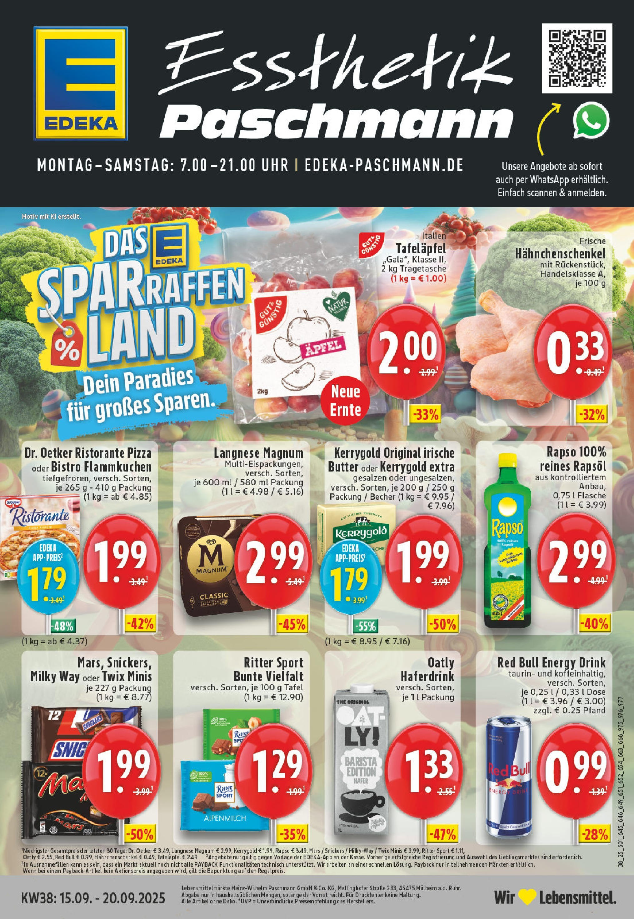 Edeka prospekt Düsseldorf - Bilk	 (ab 14.09.2025) » Angebote Online | Seite: 1