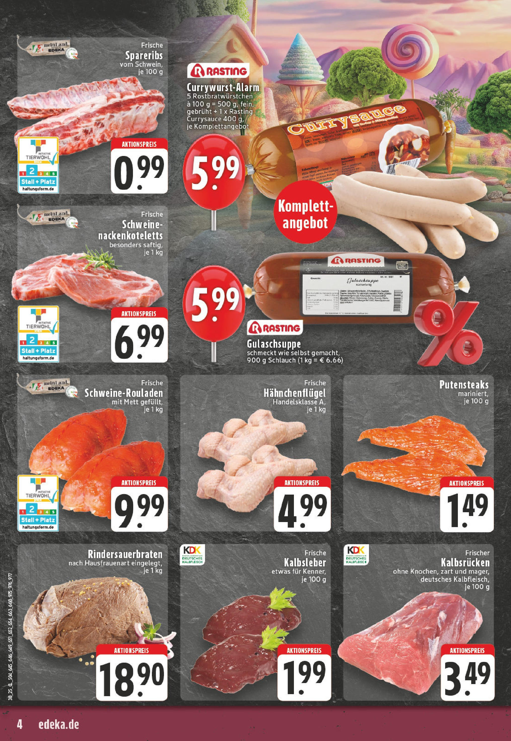 Edeka prospekt Düsseldorf - Bilk	 (ab 14.09.2025) » Angebote Online | Seite: 6