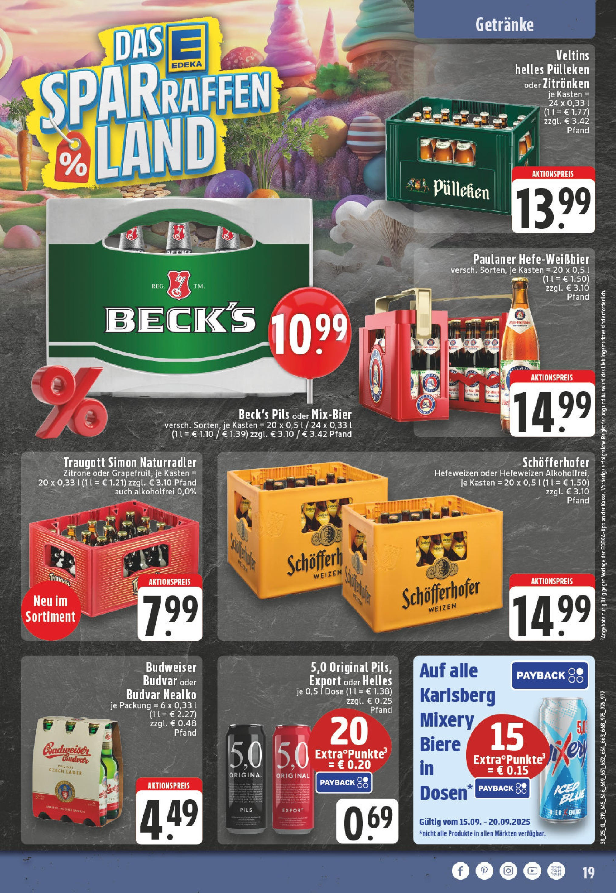 Edeka prospekt Düsseldorf - Bilk	 (ab 14.09.2025) » Angebote Online | Seite: 21
