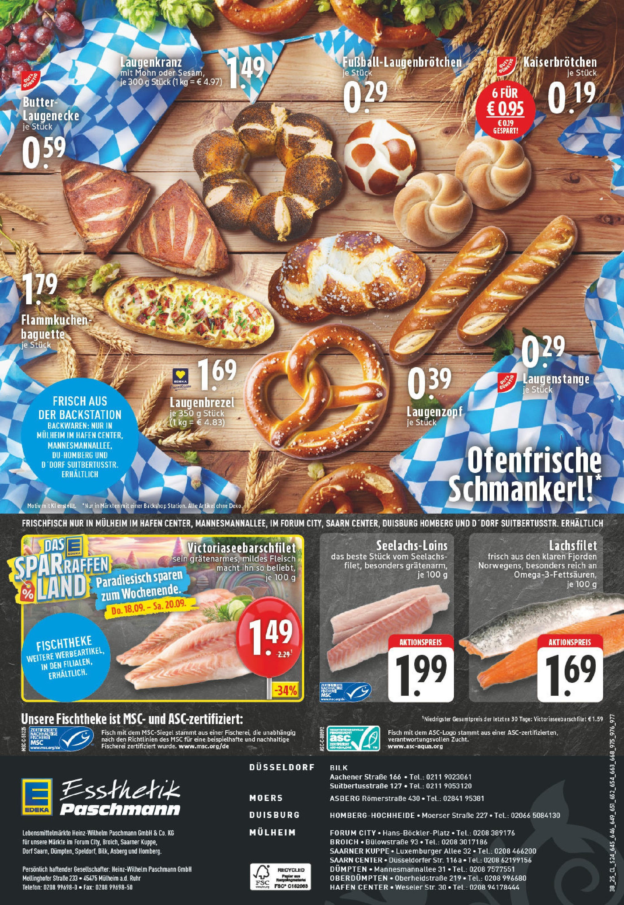 Edeka prospekt Düsseldorf - Bilk	 (ab 14.09.2025) » Angebote Online | Seite: 26