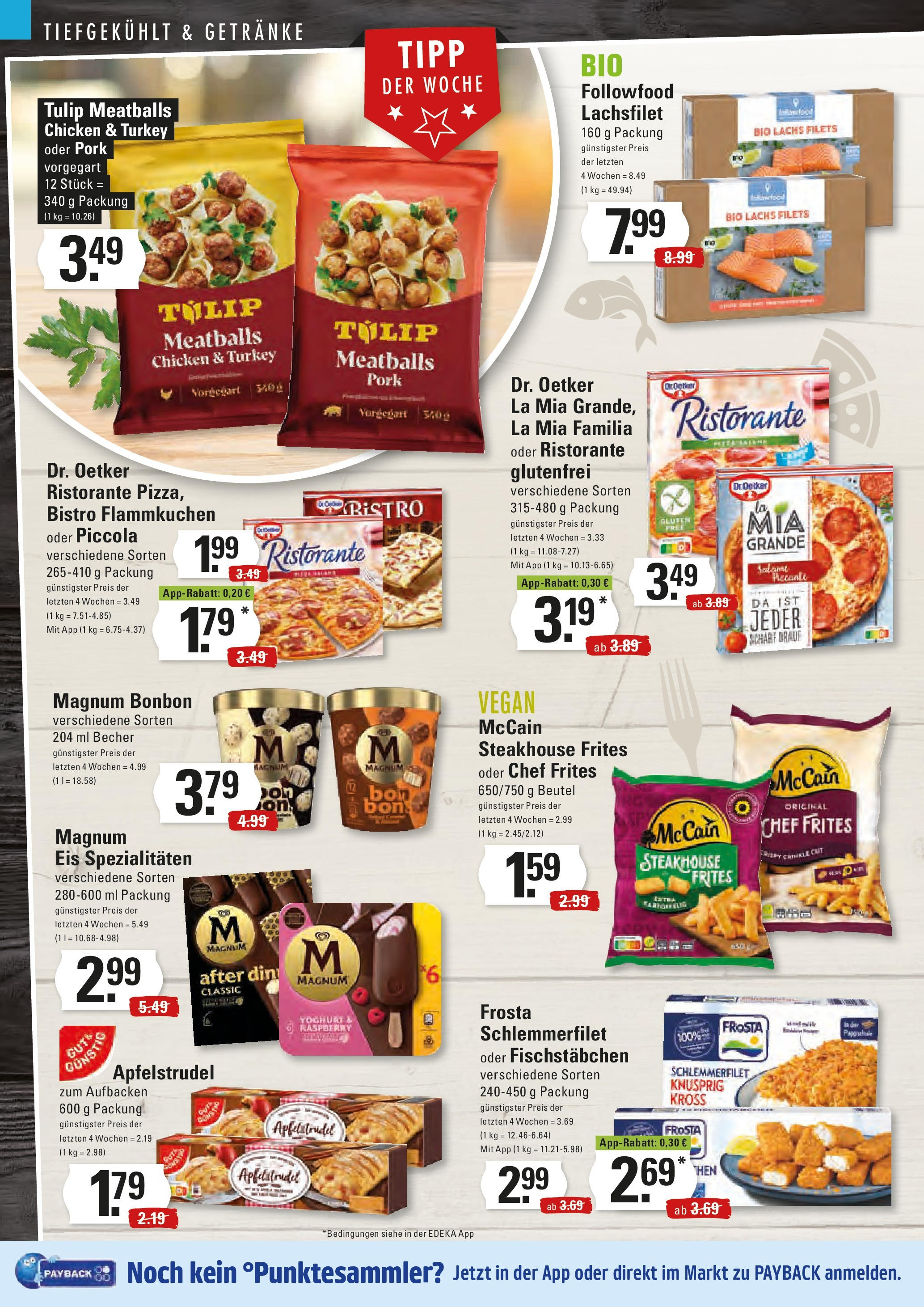 Edeka prospekt Hamburg	 (ab 14.09.2025) » Angebote Online | Seite: 8 | Produkte: Ristorante, McCain, Apple, Eis