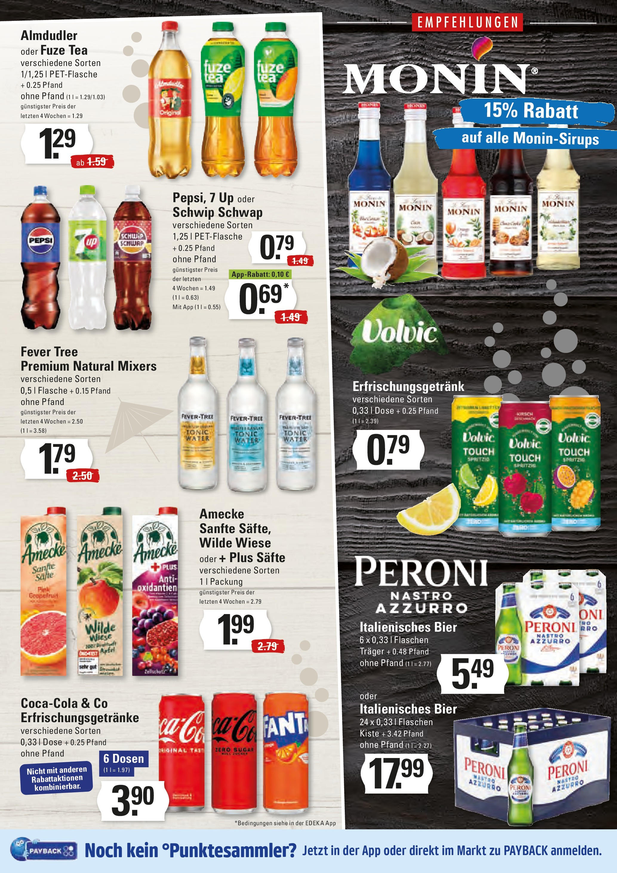 Edeka prospekt Hamburg	 (ab 14.09.2025) » Angebote Online | Seite: 11 | Produkte: Bier, Äpfel, Schwip schwap, Volvic