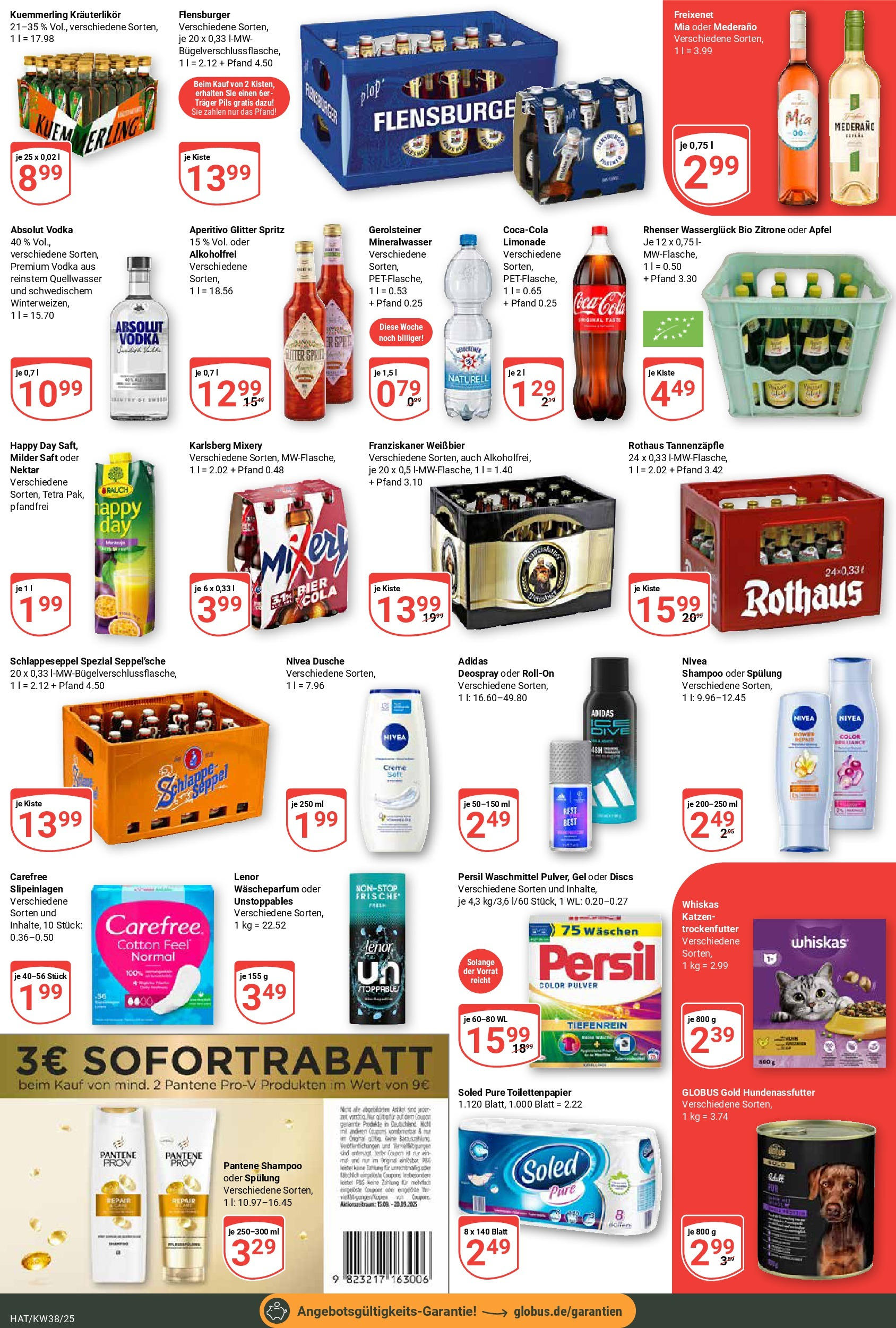 Globus prospekt Hattersheim	 (ab 14.09.2025) » Angebote online | Seite: 3