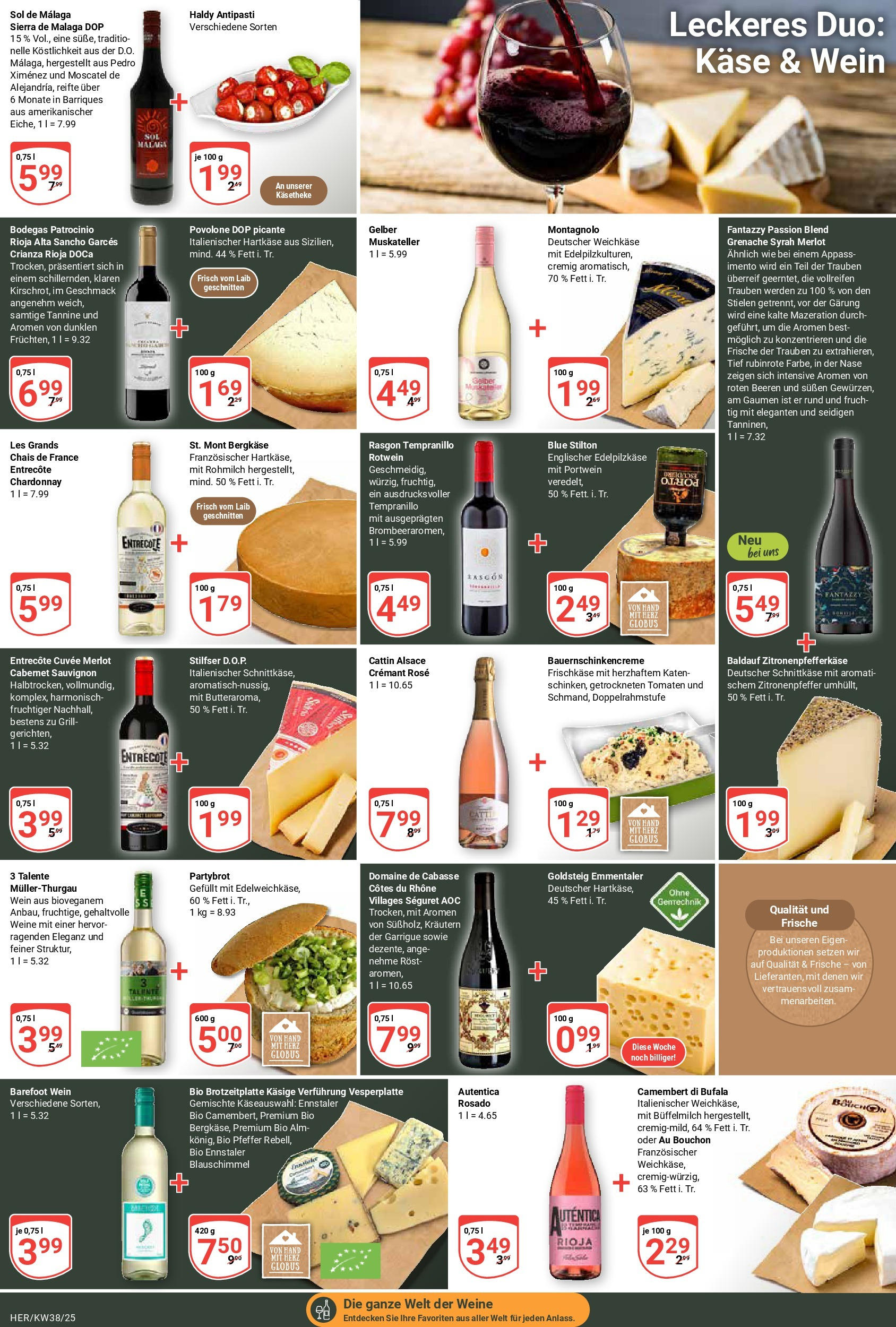 Globus prospekt Hermsdorf	 (ab 14.09.2025) » Angebote online | Seite: 13 | Produkte: Grill, Rotwein, Merlot, Tomaten