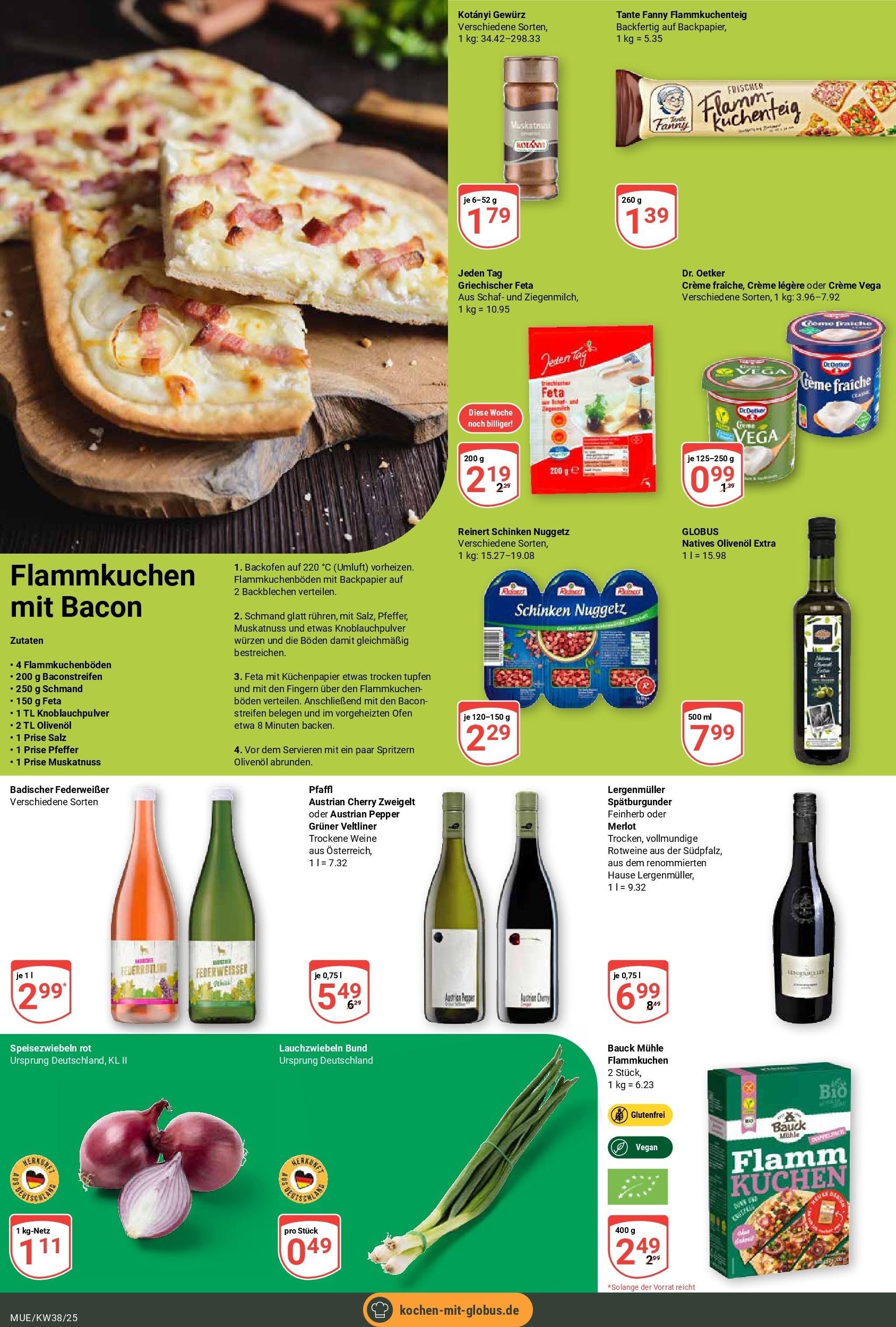 Globus prospekt Mühldorf	 (ab 14.09.2025) » Angebote online | Seite: 14 | Produkte: Ofen, Merlot, Creme, Salz